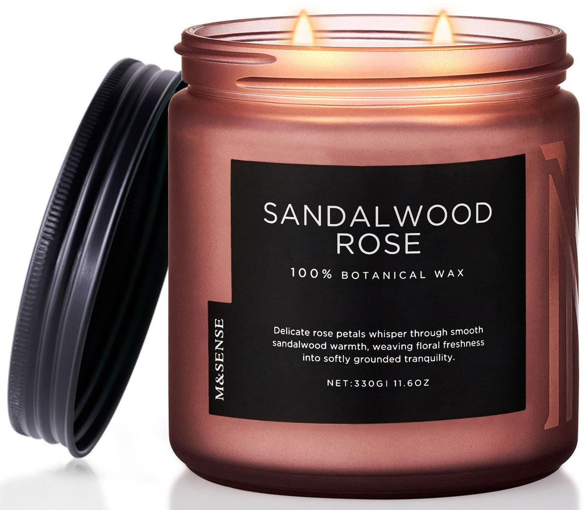 Sandalwood Rose Scented Candles (11.6 Ounce)