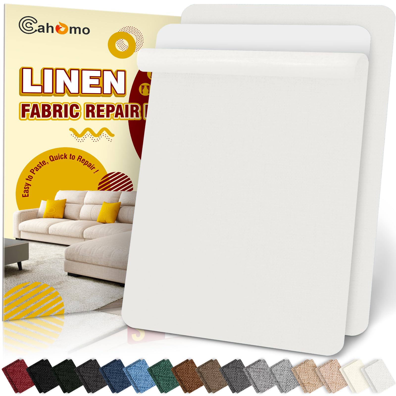 Linen Repair Tape 2Pcs 8x12 inch