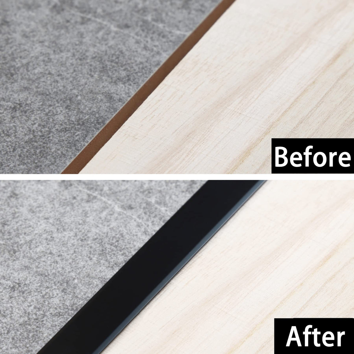 3Pcs Aluminum T Molding Trim & Floor Transition Strips