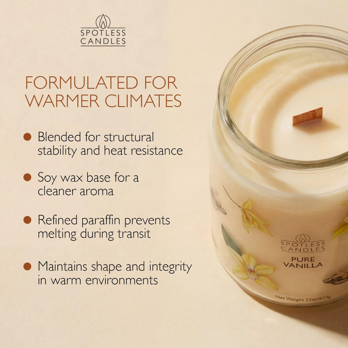 Vanilla Candle 22oz