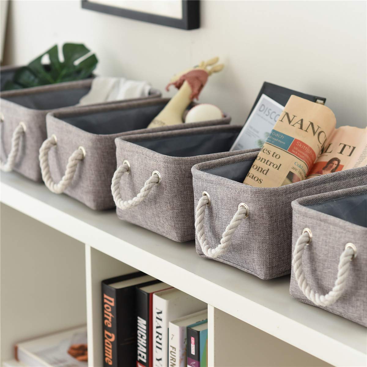 Basket for Organizing Cube Stgorage Bin (6 Count)