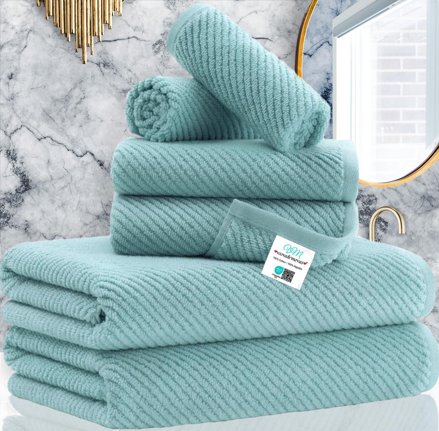 6PC Towel Set (6 Count)