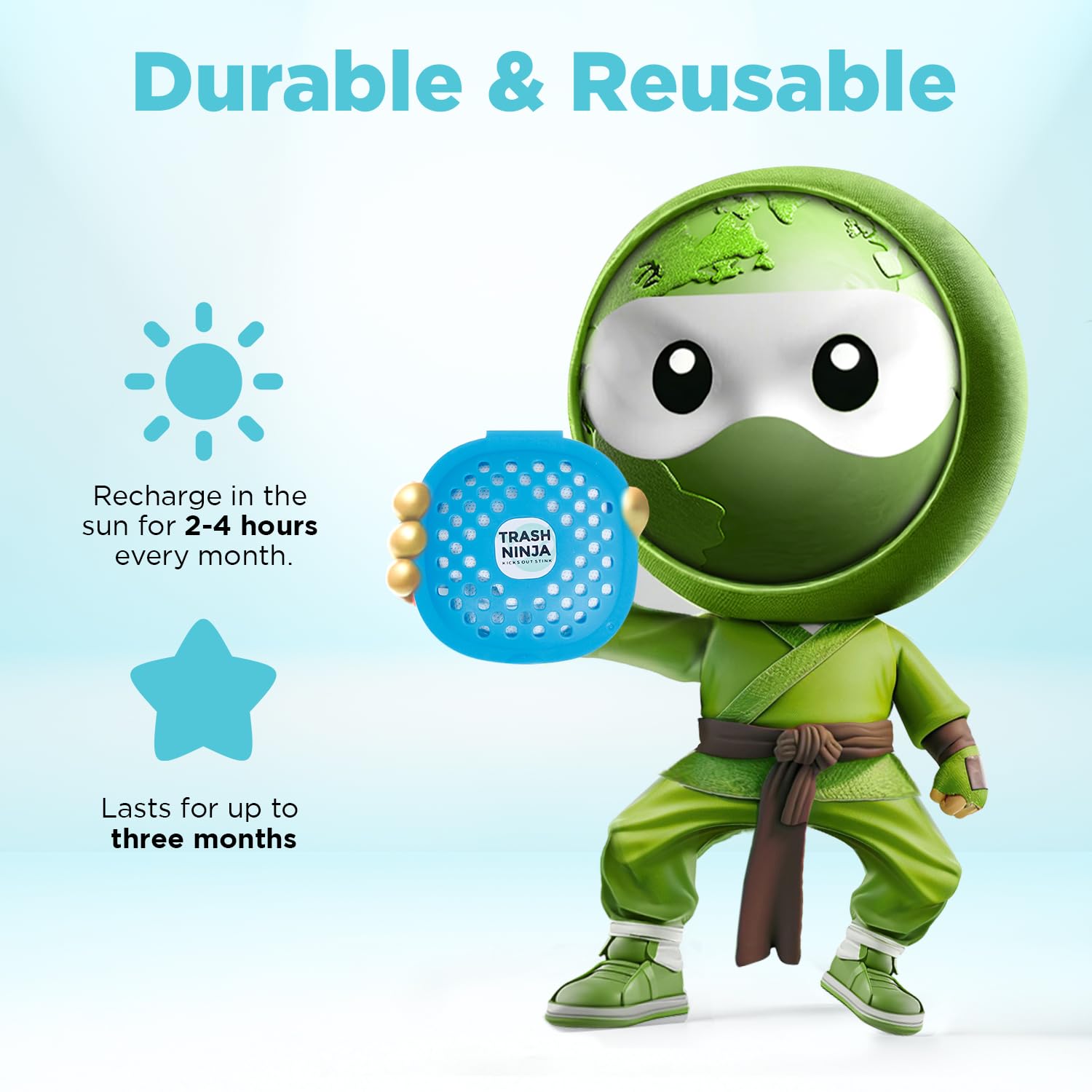 Trash Ninja Trash Can Deodorizer