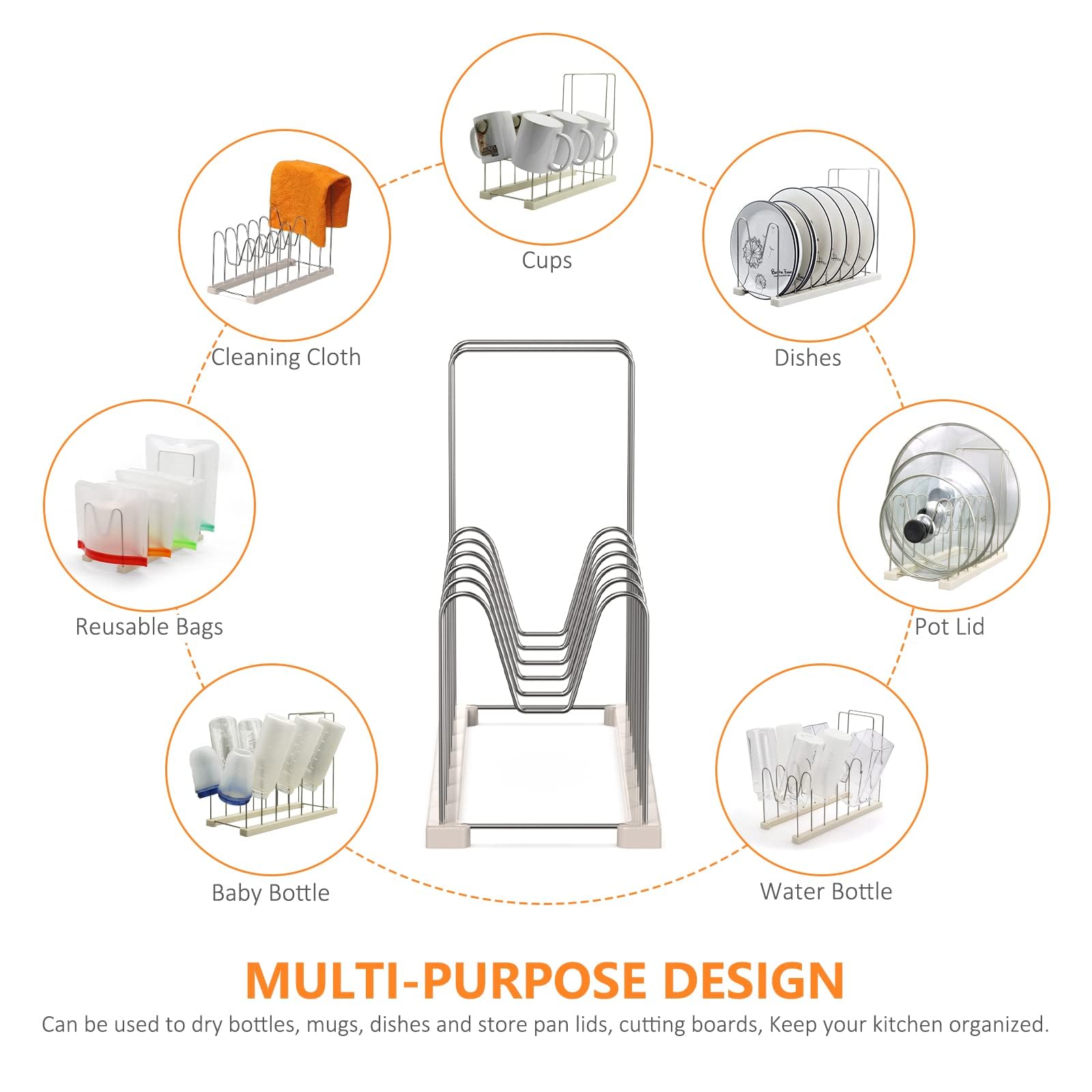 Reusable Bag Drying Rack