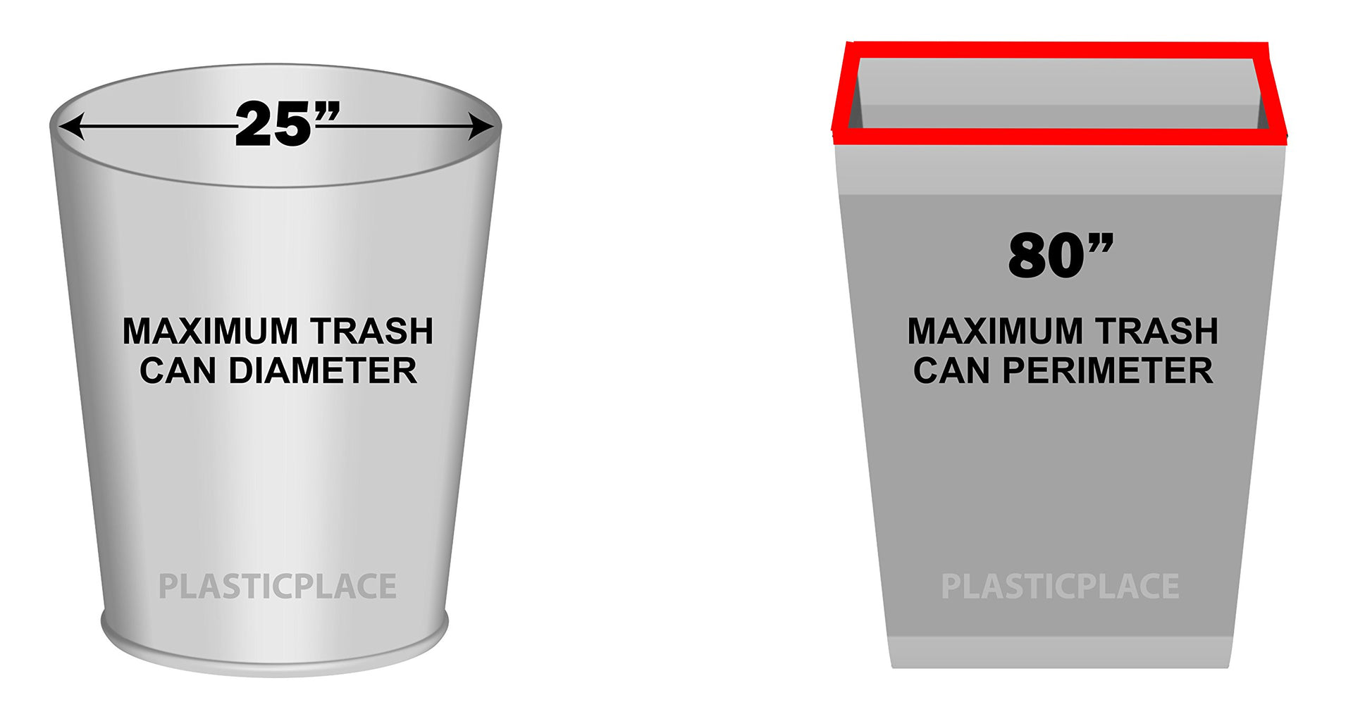 40 45 Gallon Trash Bags │ 1.5 Mil │ Orange Heavy Duty Garbage Can Liners │ 40” x 46” (100 Count)