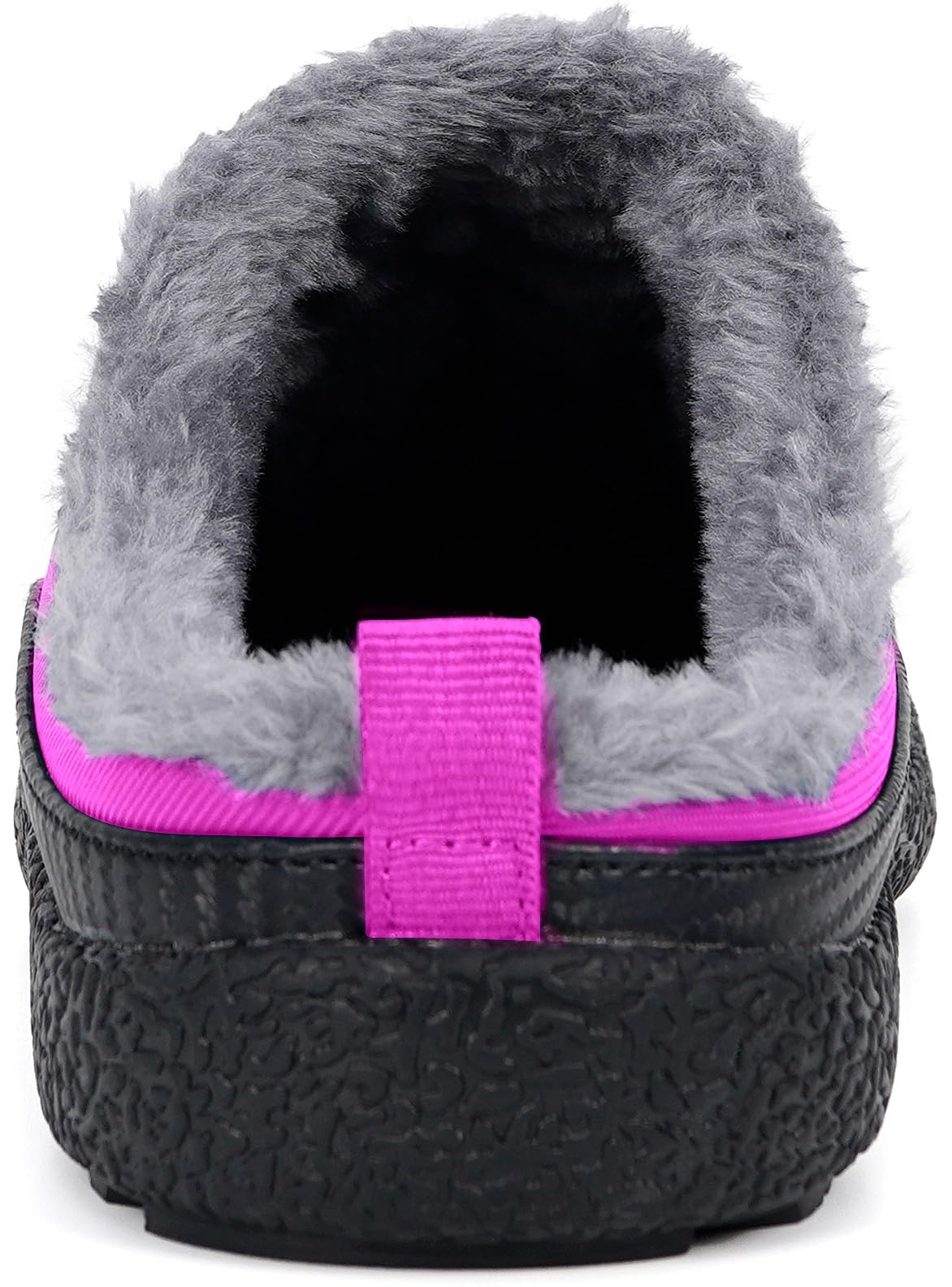 Womens Mens House Slippers Outdoor Winter Shoes Purple