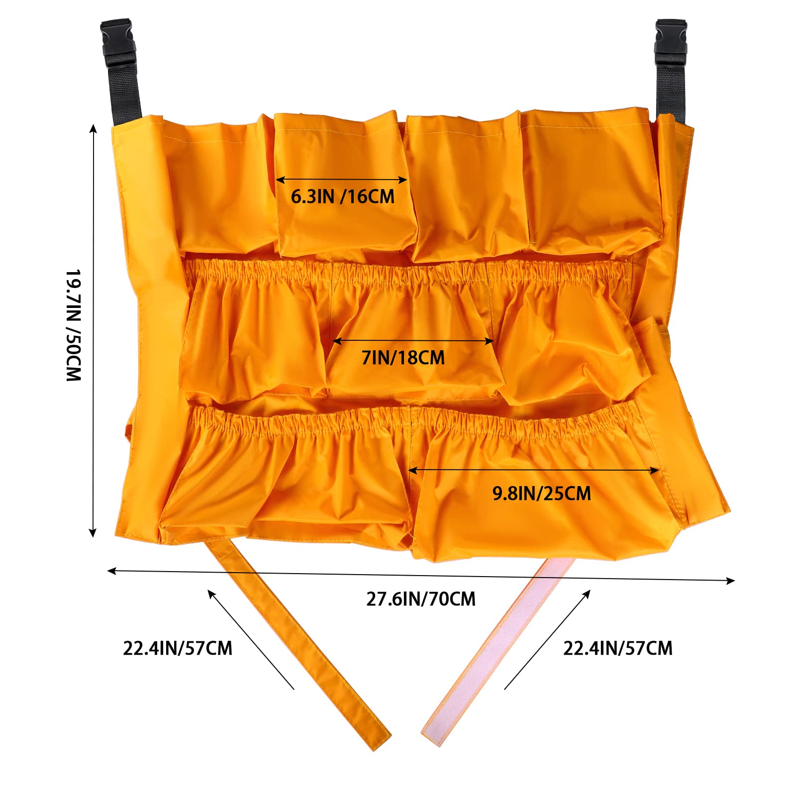 12 Pockets Trash Can Caddy Bag