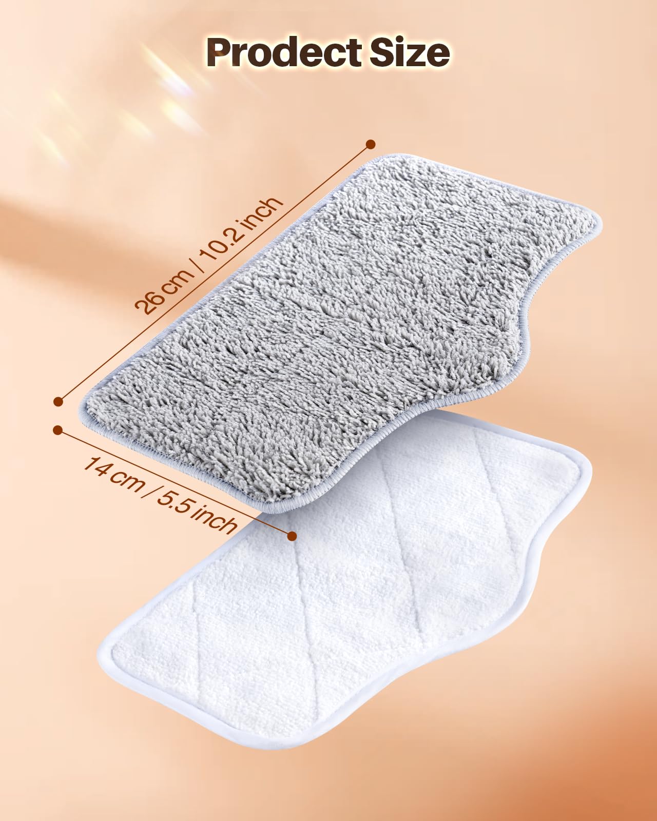 6 Pack Steam Mop Pads (6 Count)