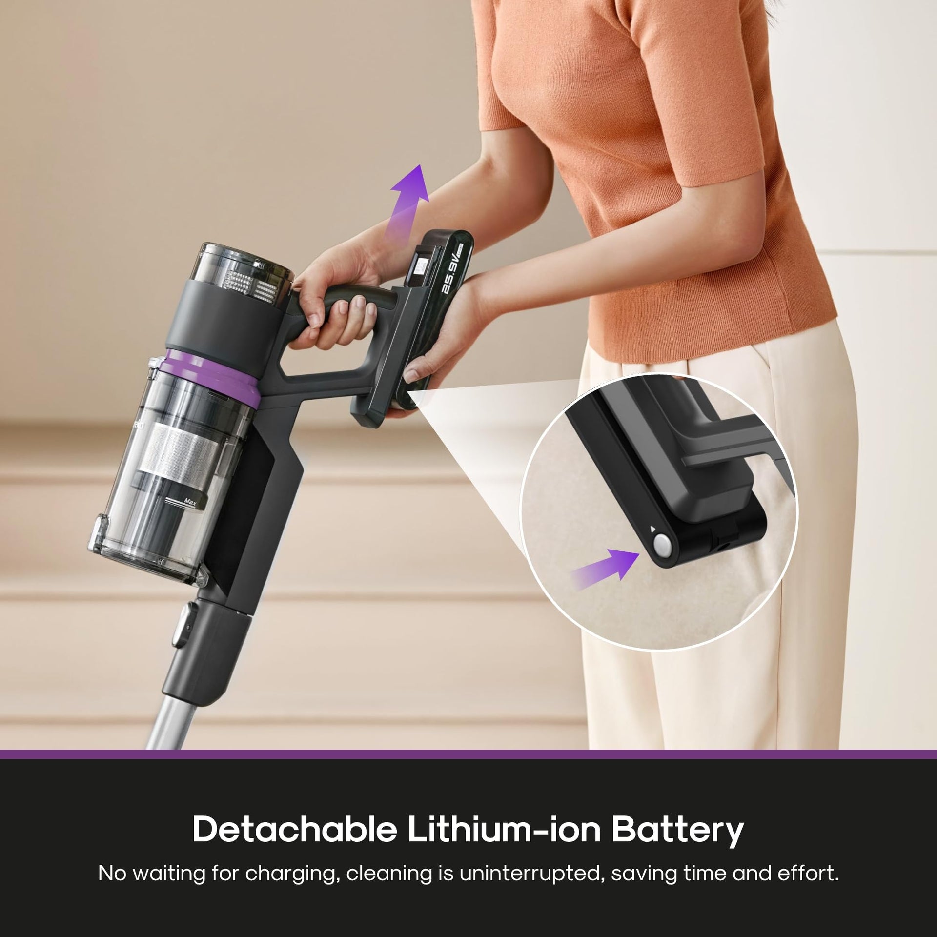 ReactiClean 200W Lightweight Cordless Stick Vacuum