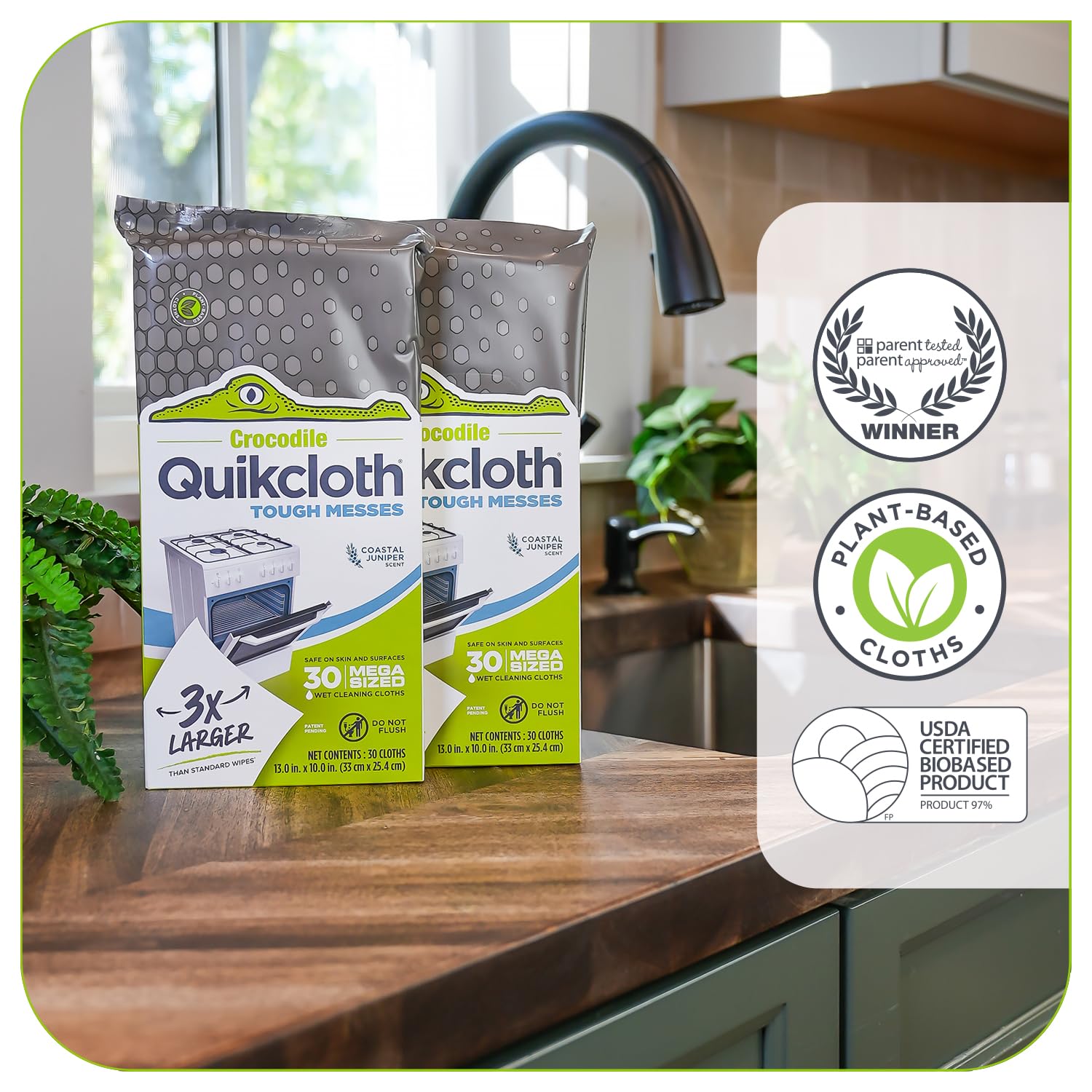 Tough Messes Home & Kitchen Cleaning Wipes (90 Count)