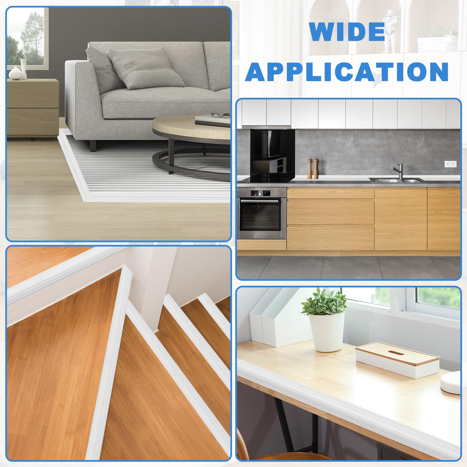 Corner Molding Trim Peel and Stick Wall Corner Protector