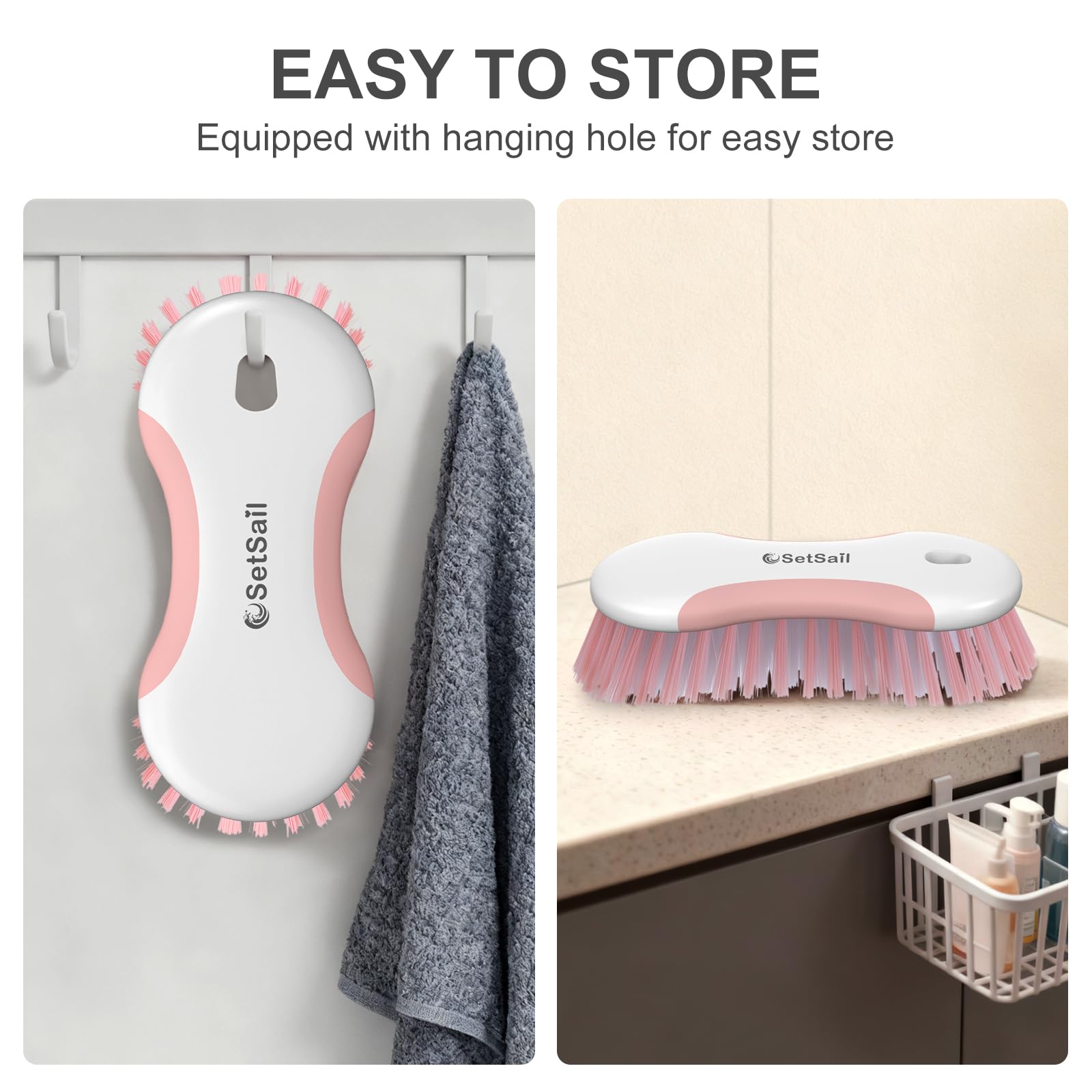 Multi Purpose Scrub Brush of 2 Pack