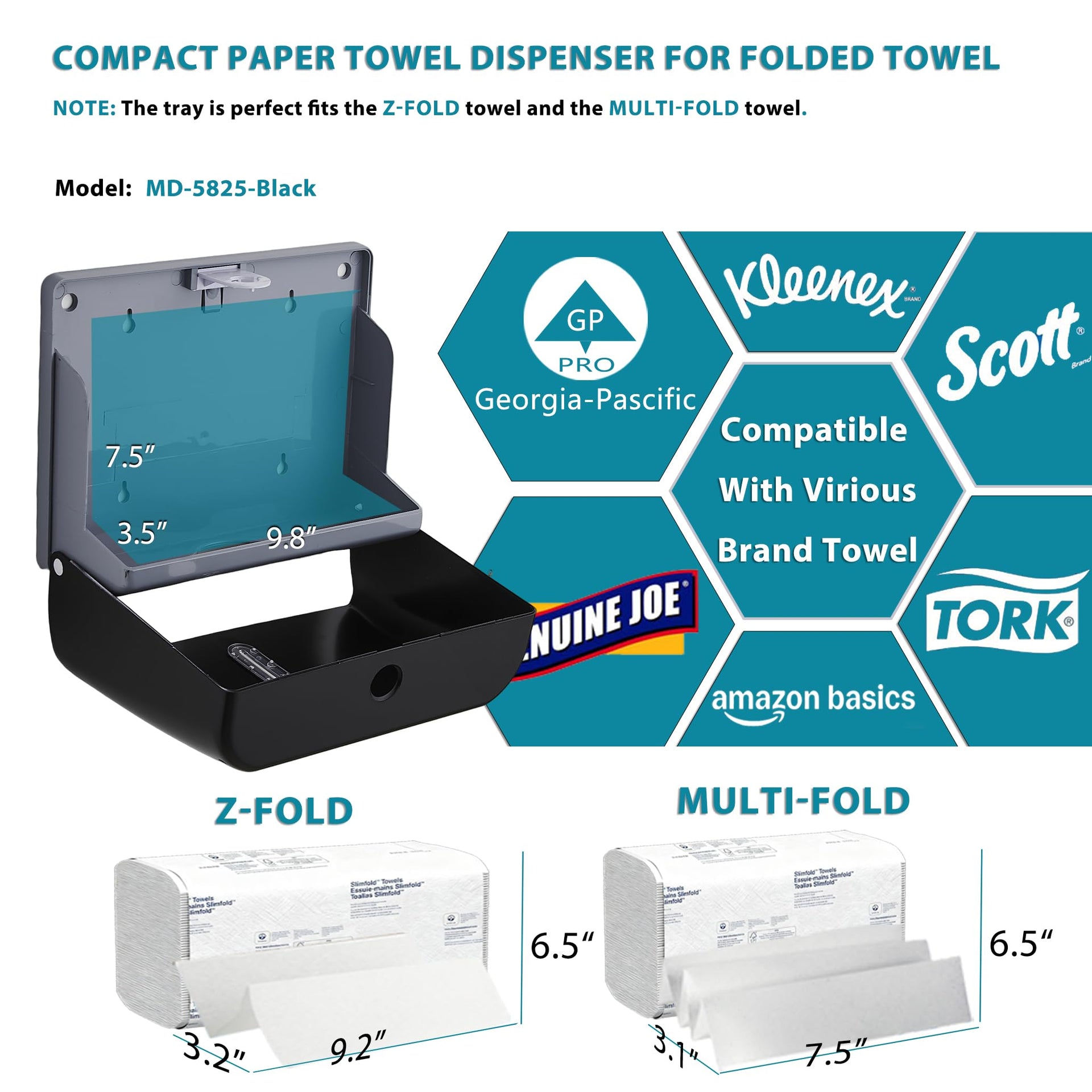 Wall Mounted Paper Towel Dispenser