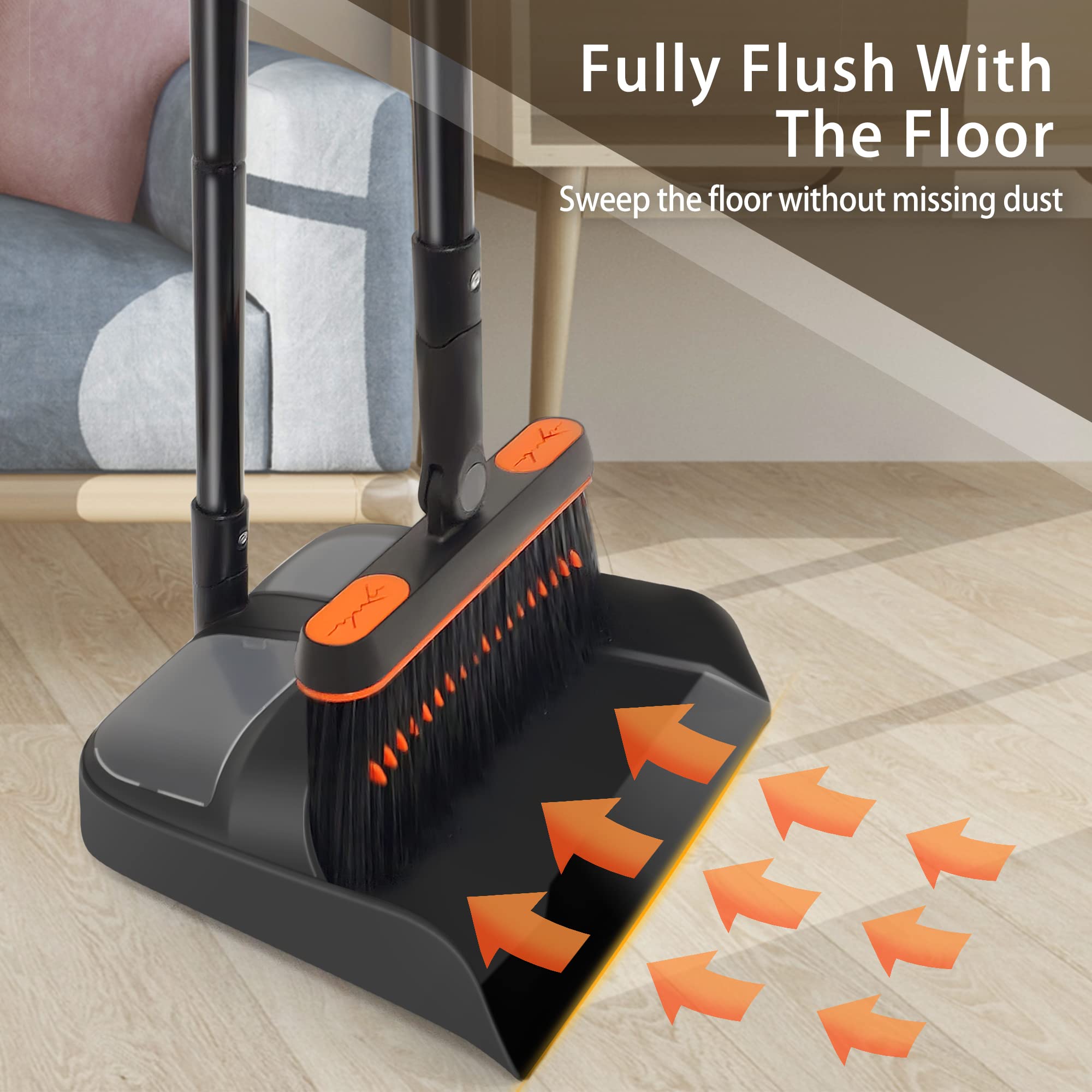 Broom and Dustpan Set for Home