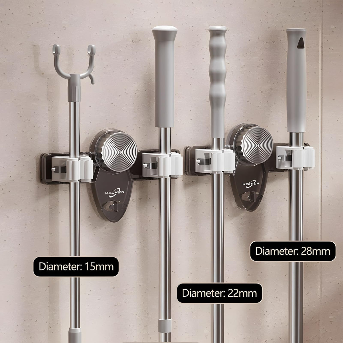Broom Holder Mop Hanger