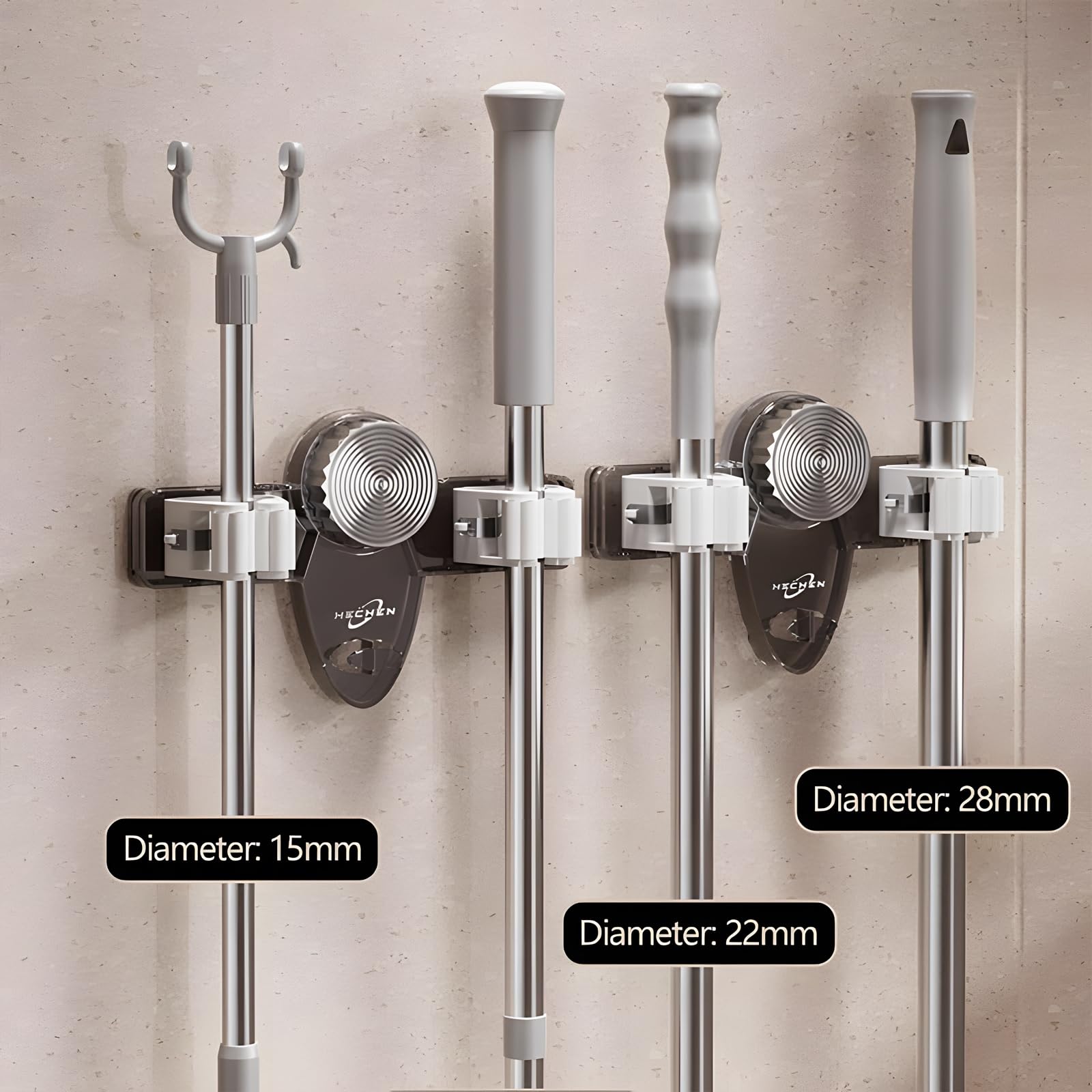 Broom Holder Mop Hanger