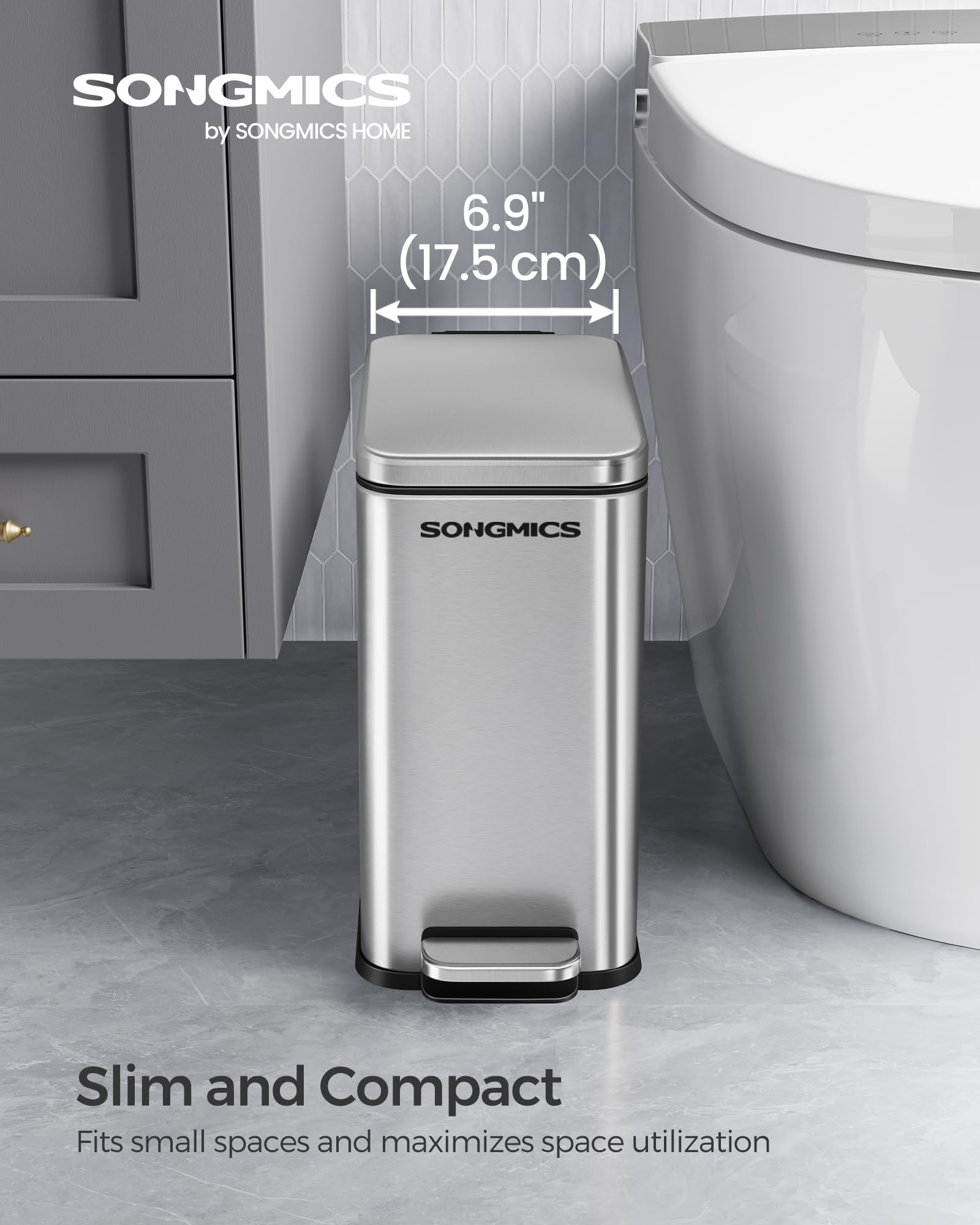 Bathroom Trash Can