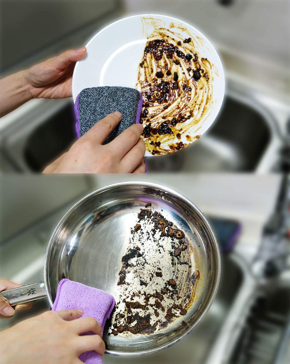 Kitchen Sponges for Dishes (4 Count)