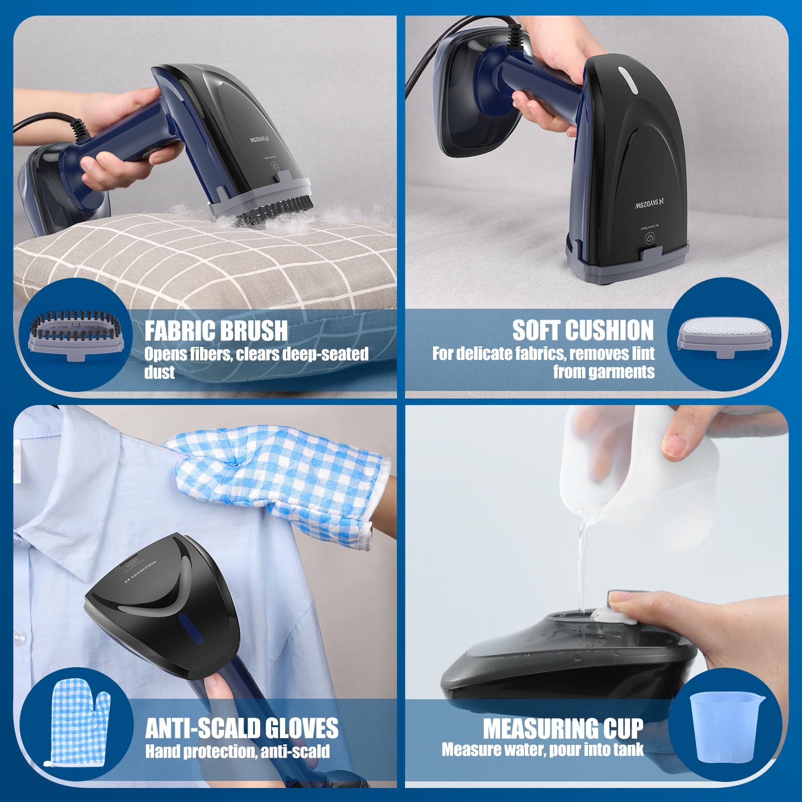 Powerful Handheld Fabric Steamer