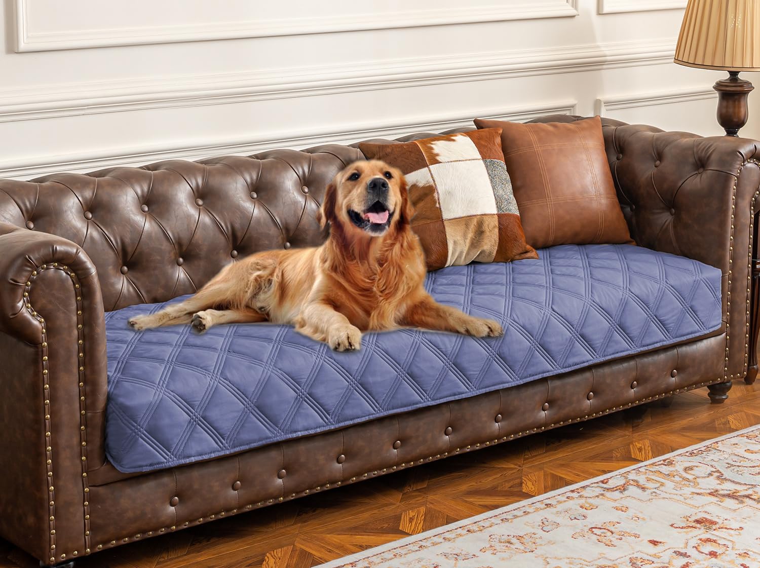 Waterproof Dog Bed Cover Pet Blanket with Anti