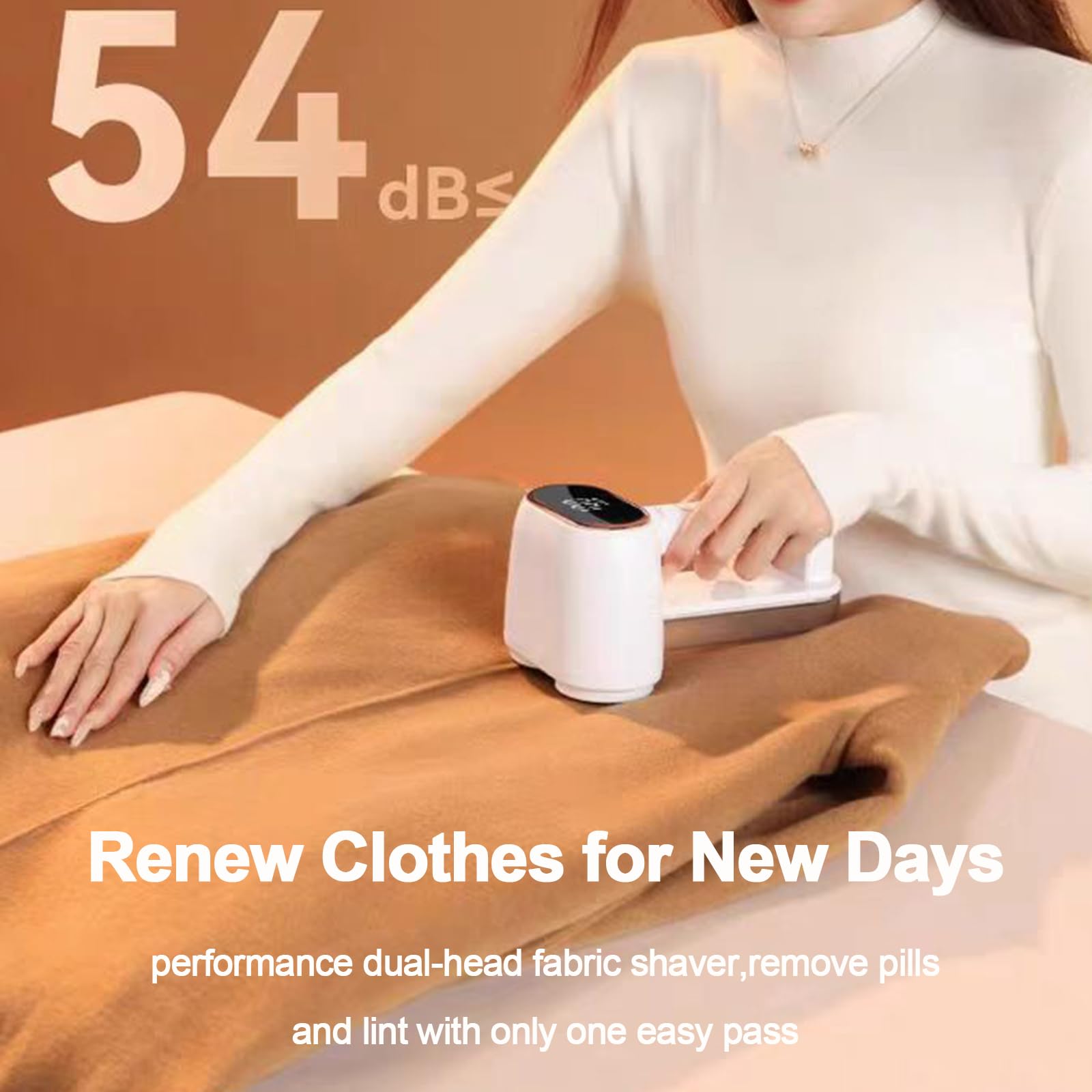 Dual Head Fabric Shaver and Lint Remover