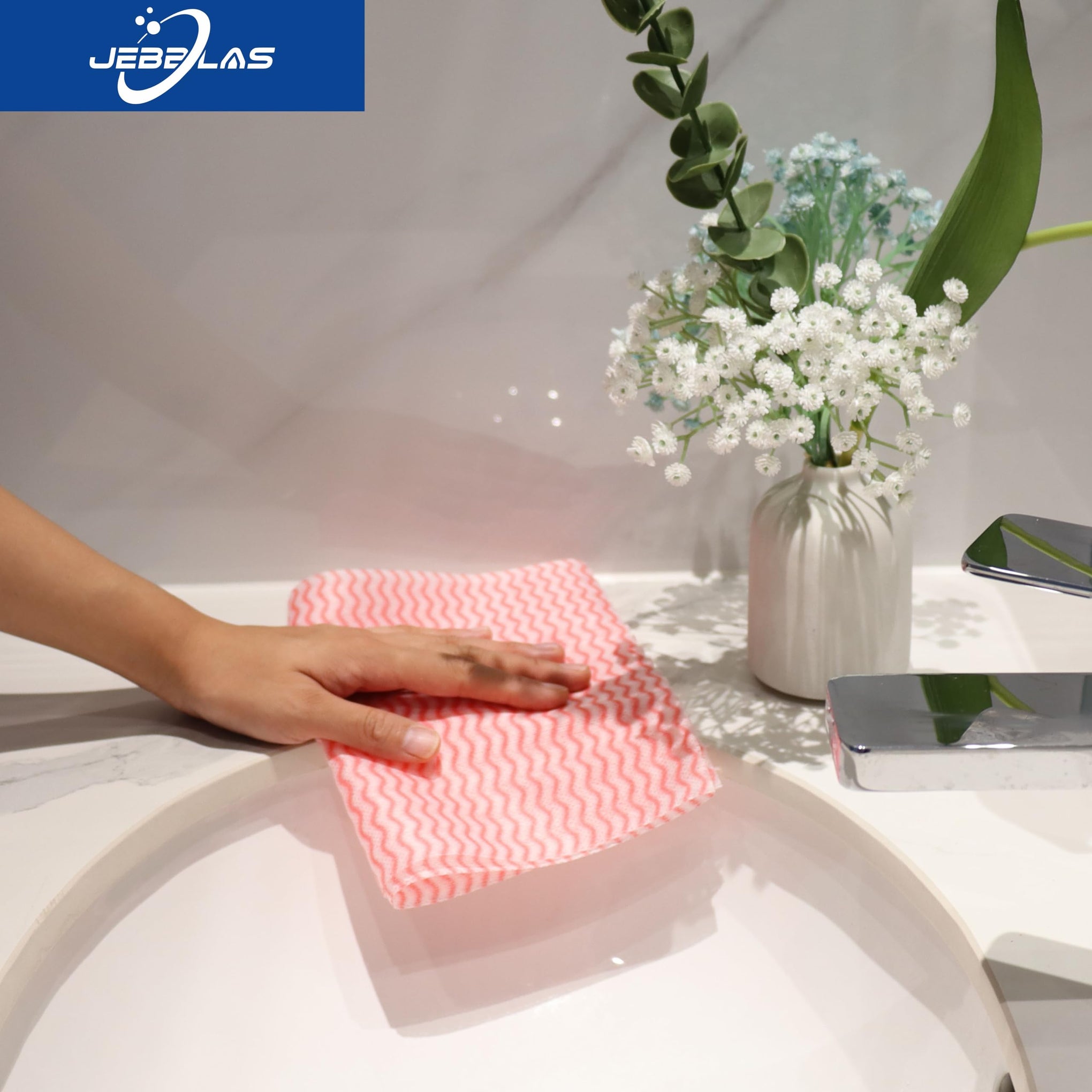 Reusable Cleaning Cloths Handi Wipes Reusable Cloths Dry Cleaning Cloths Dish Towel Dish Cloths Handy Cleaning Wipes (100 Count)