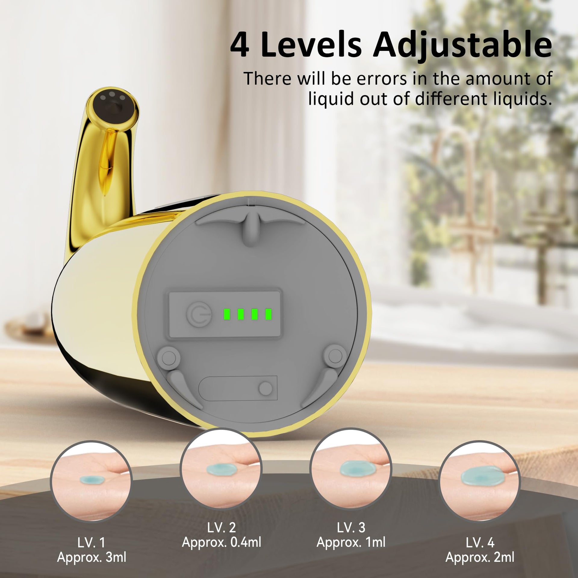 Touchless Automatic Soap Dispenser 400ml Rechargeable