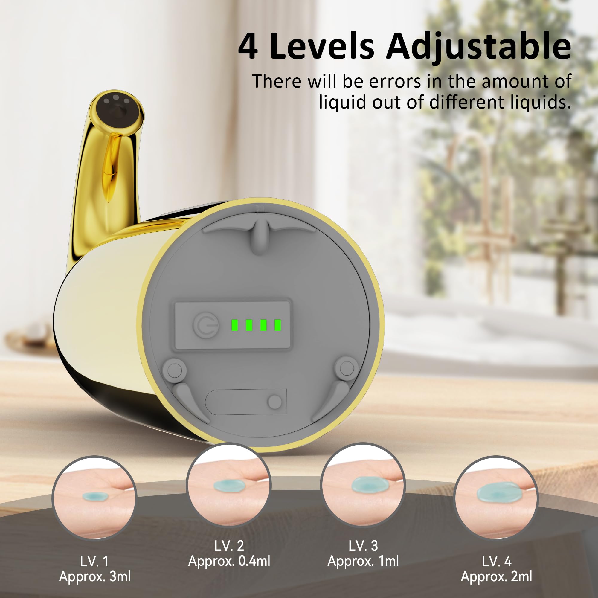 Touchless Automatic Soap Dispenser 400ml Rechargeable