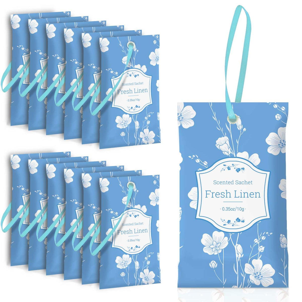 Scented Sachets for Drawer and Closet (14 Count)