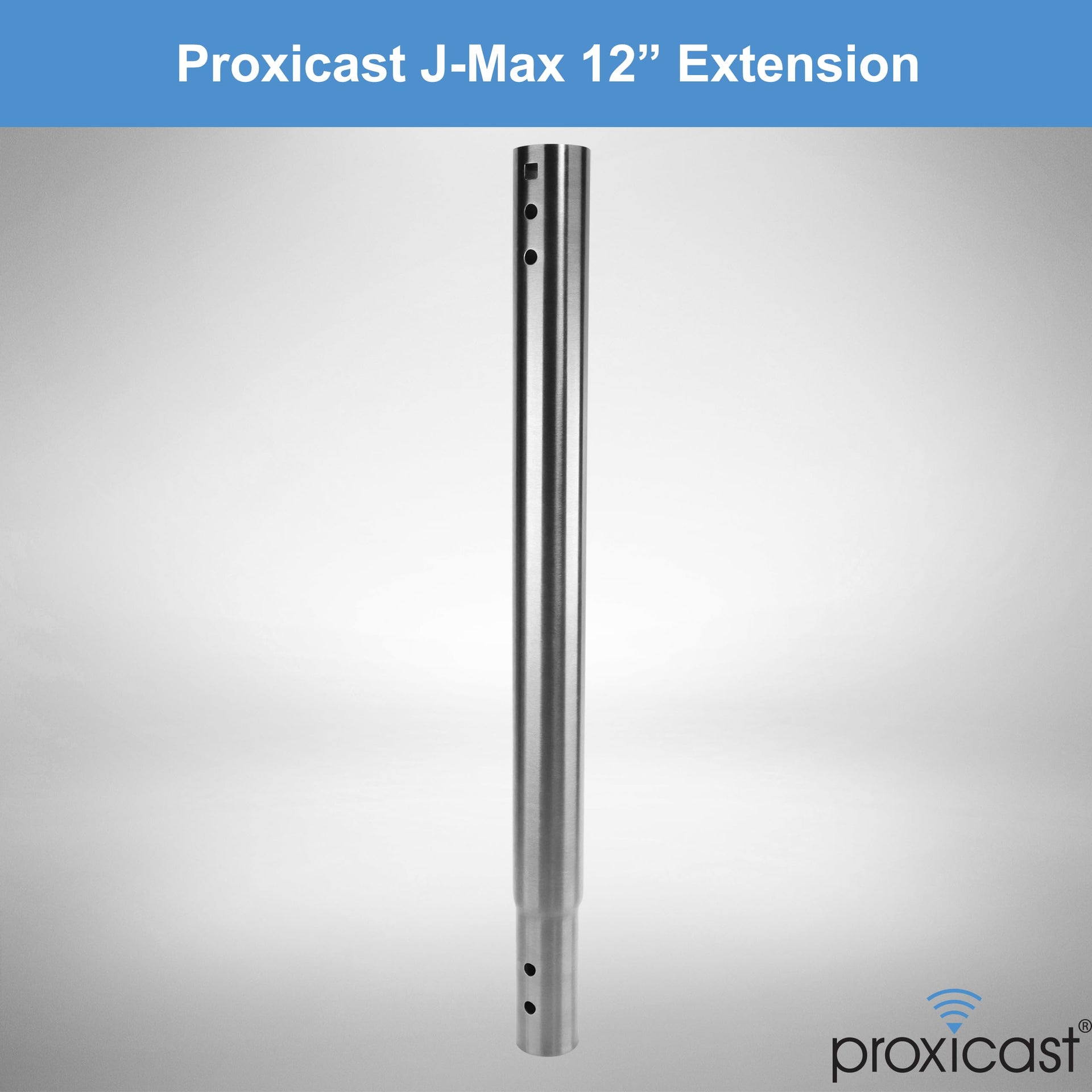 12 inch Stainless Steel Extension Pole for J