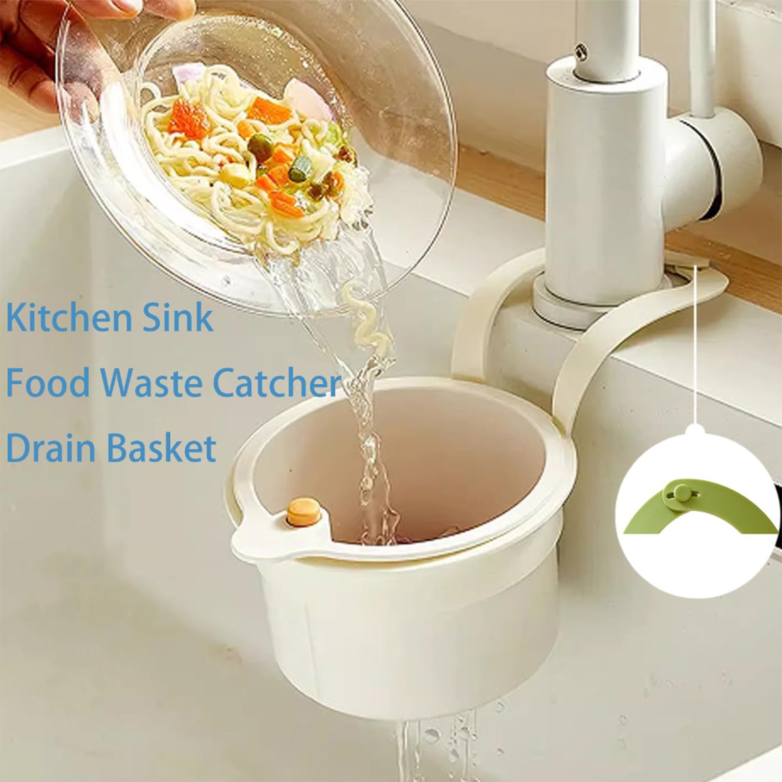 Faucet Hanging Sink Drain Basket