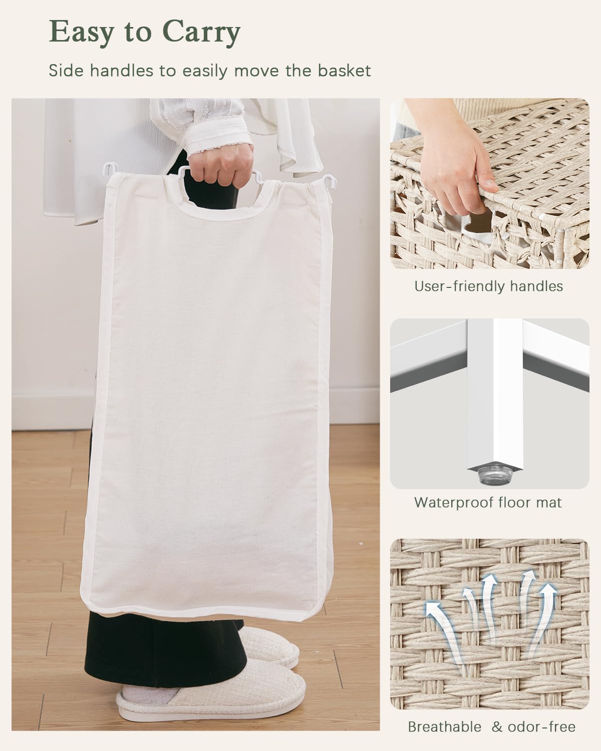Laundry Hamper with Lid