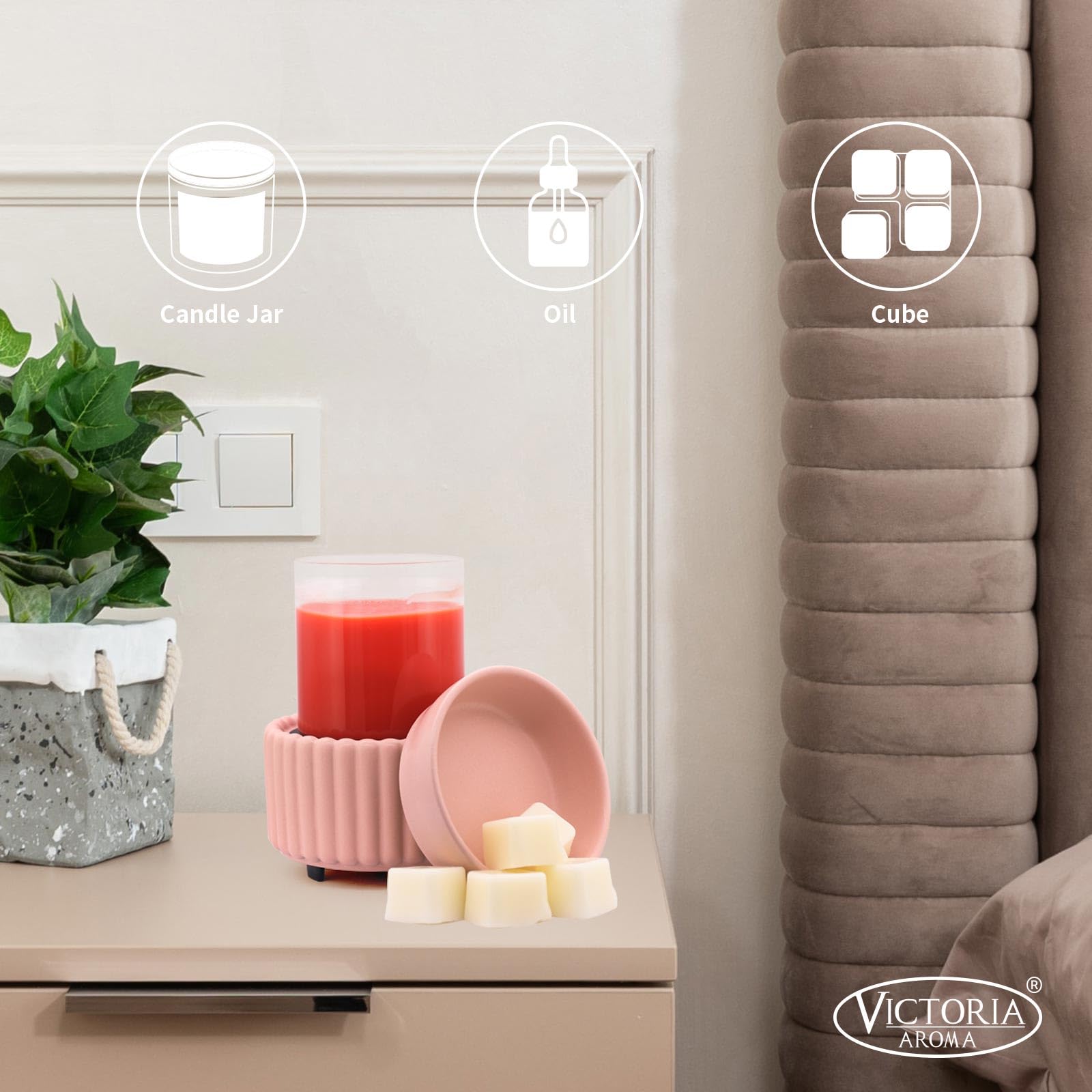 Ceramic Wax Melt Warmer 3