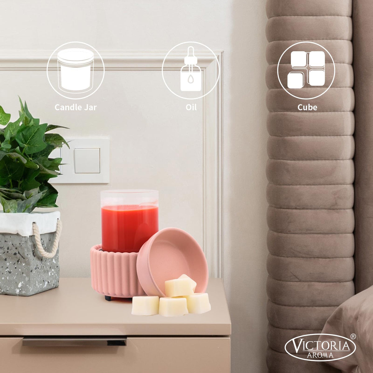 Ceramic Wax Melt Warmer 3