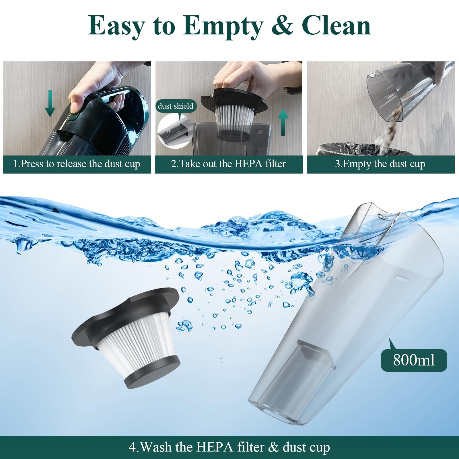 Cordless Handheld Vacuum