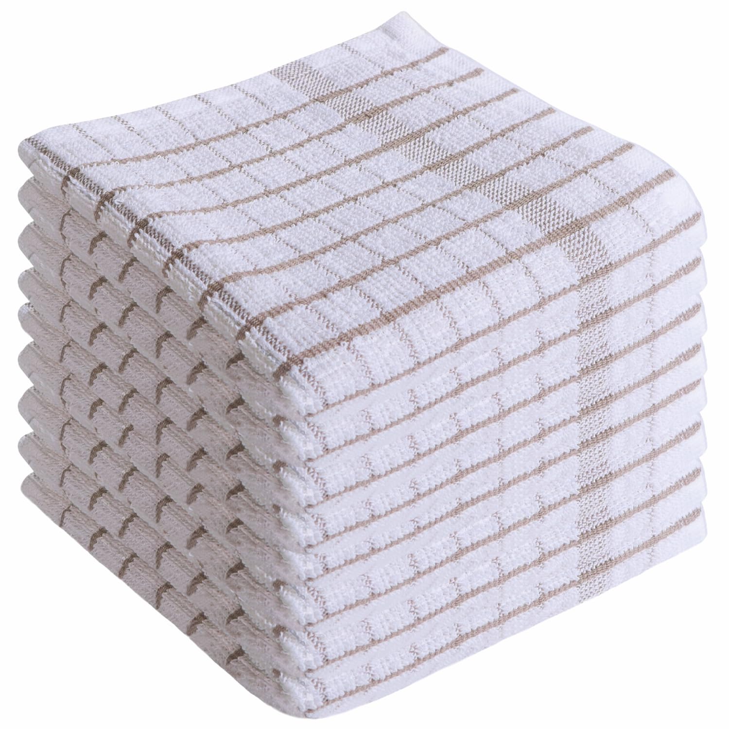 Kitchen Dish Cloths Set of 8 (8 Count)
