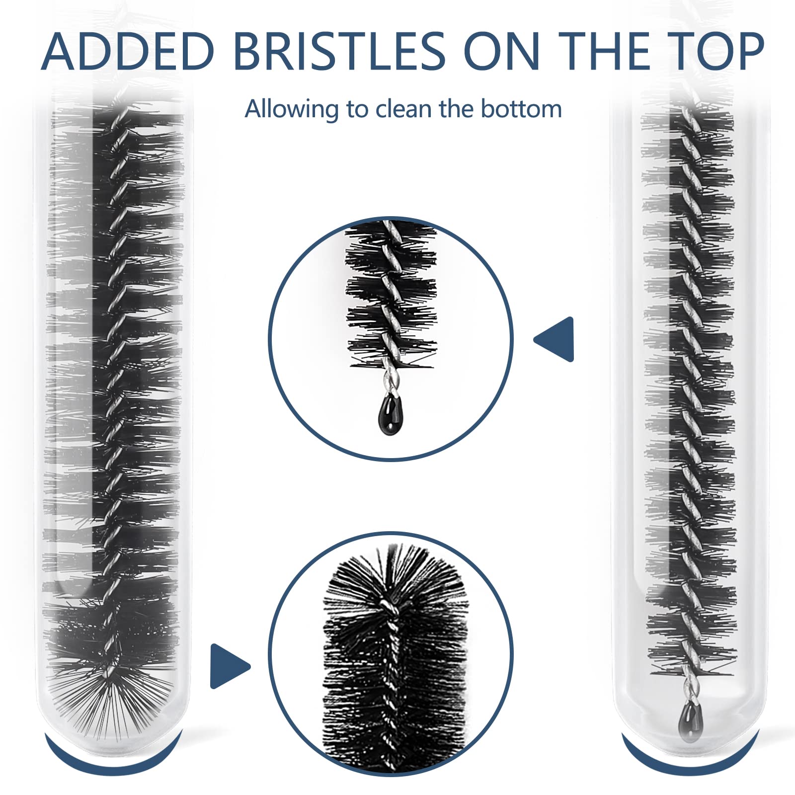 12 Pcs Straw Cleaner Brushes Set (12 Count)