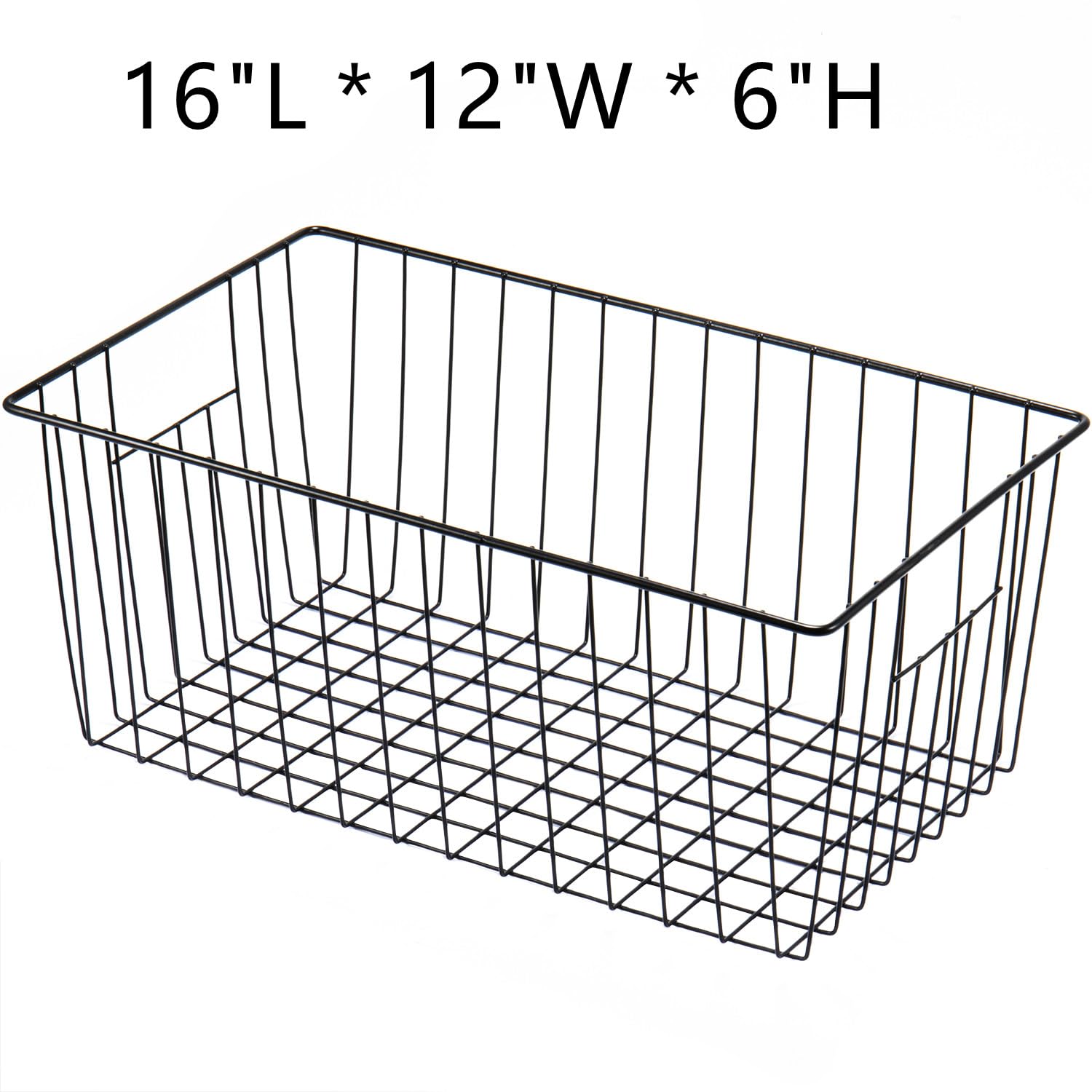 16inch Upright Freezer Organizer Baskets for 13 (6 Count)