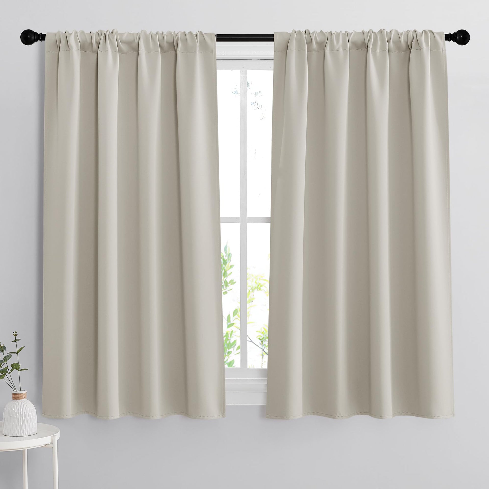 Short Curtains for Bedroom (2 Count)