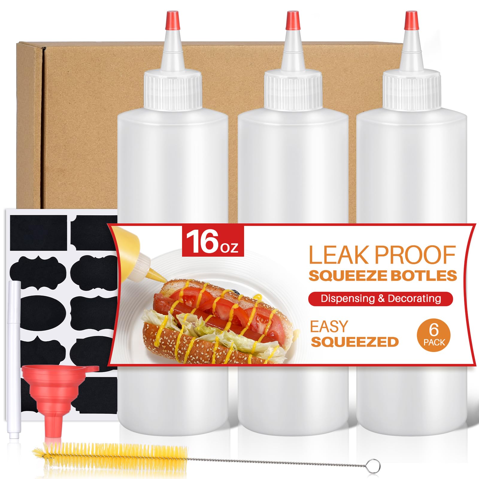 Squeeze Bottles (3 Count)