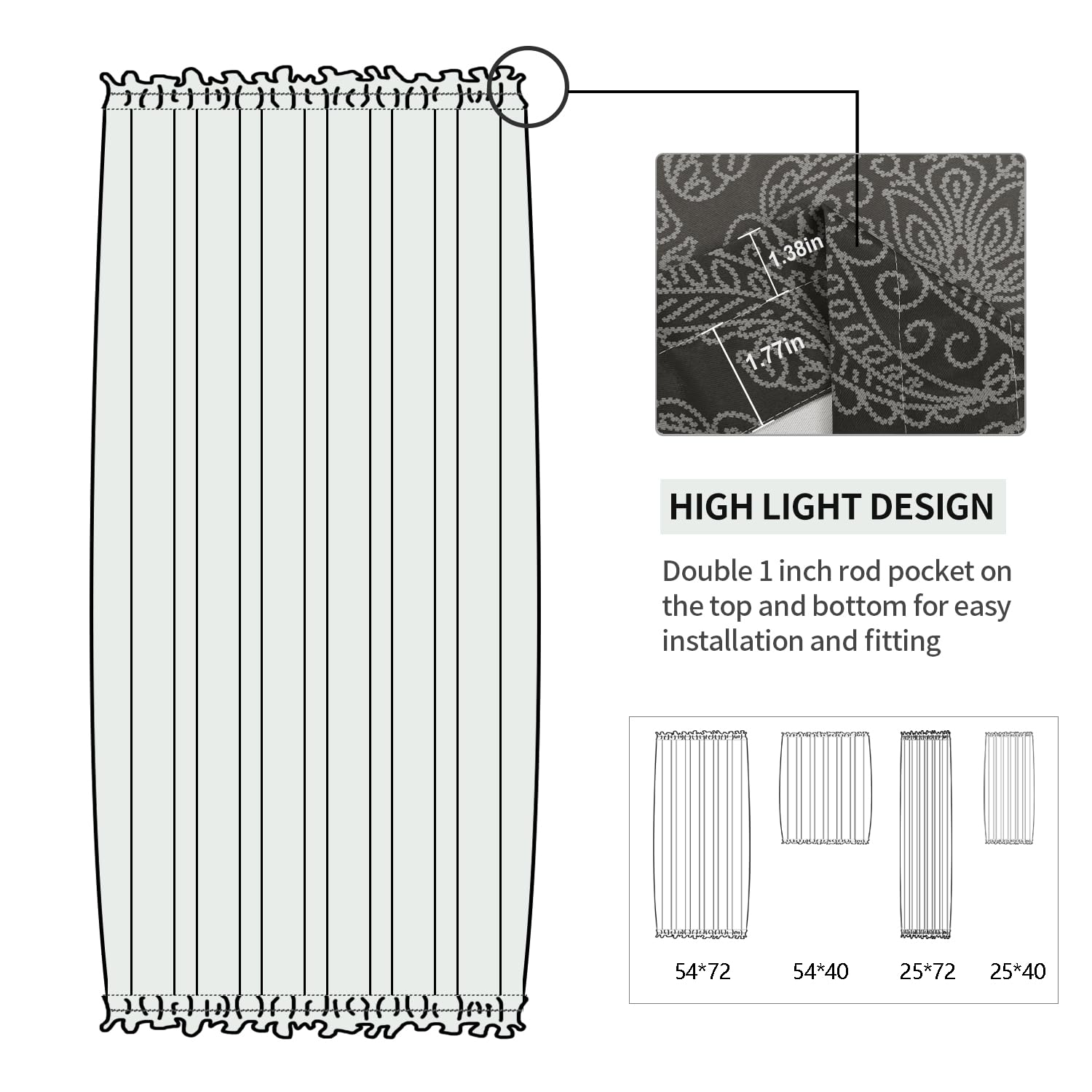 French Door Curtains