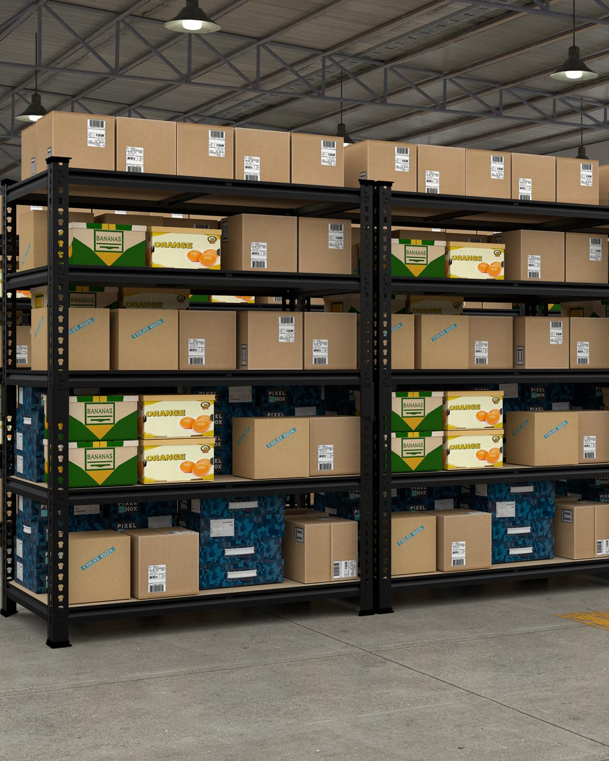 5 Tier Garage Storage Shelves (2 Count)