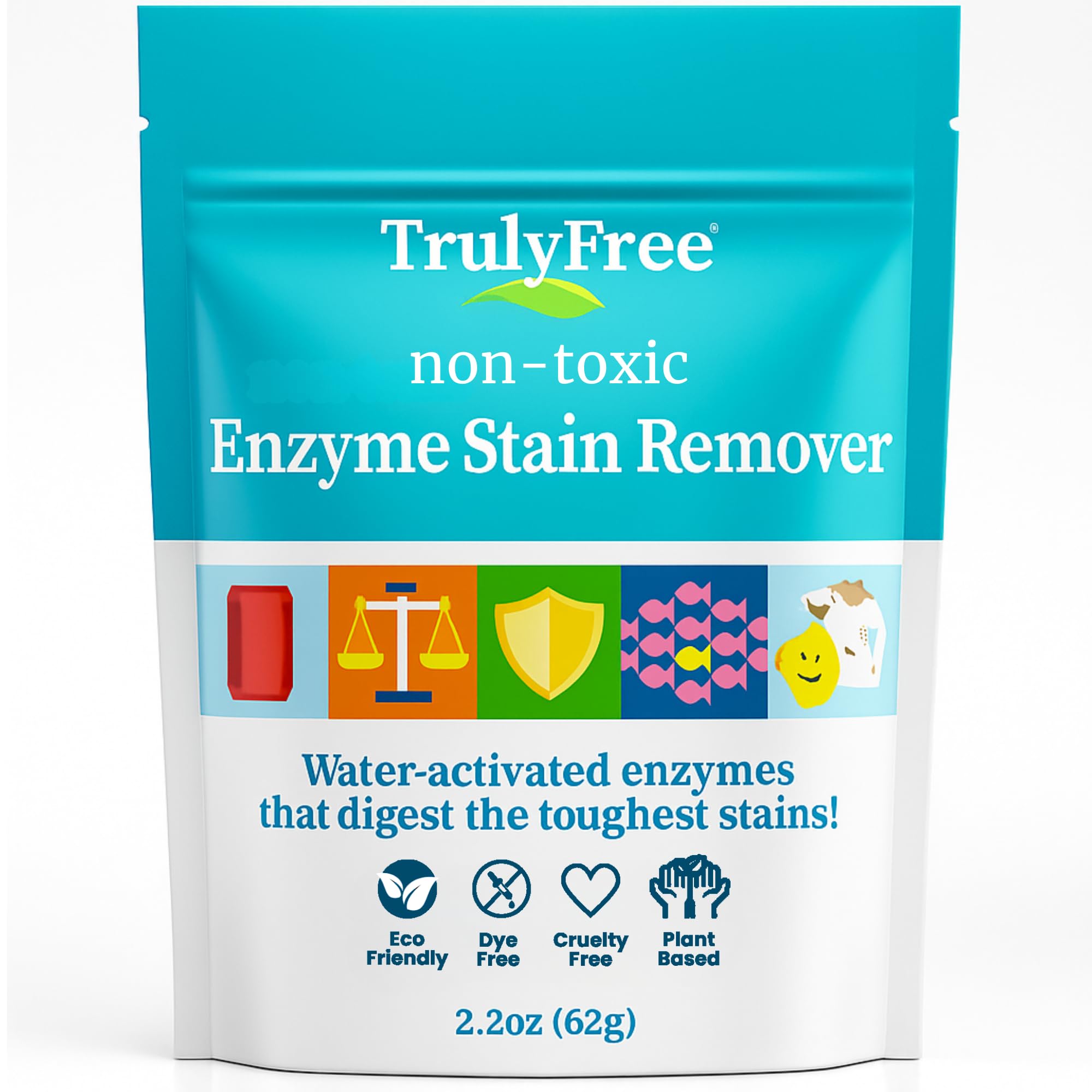 Enzyme Laundry Stain Remover (2.2 Ounce)