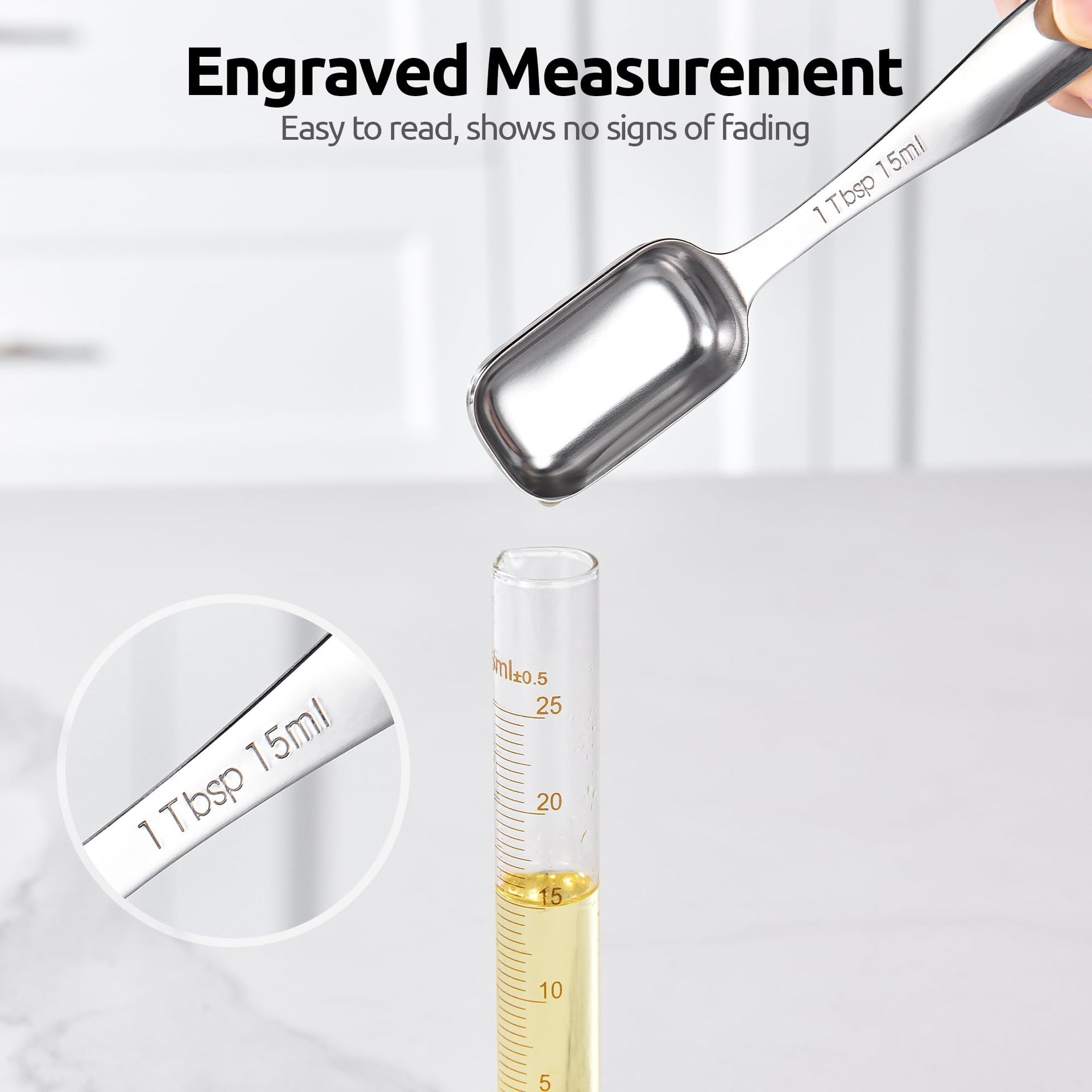Narrow Square Measuring Spoons