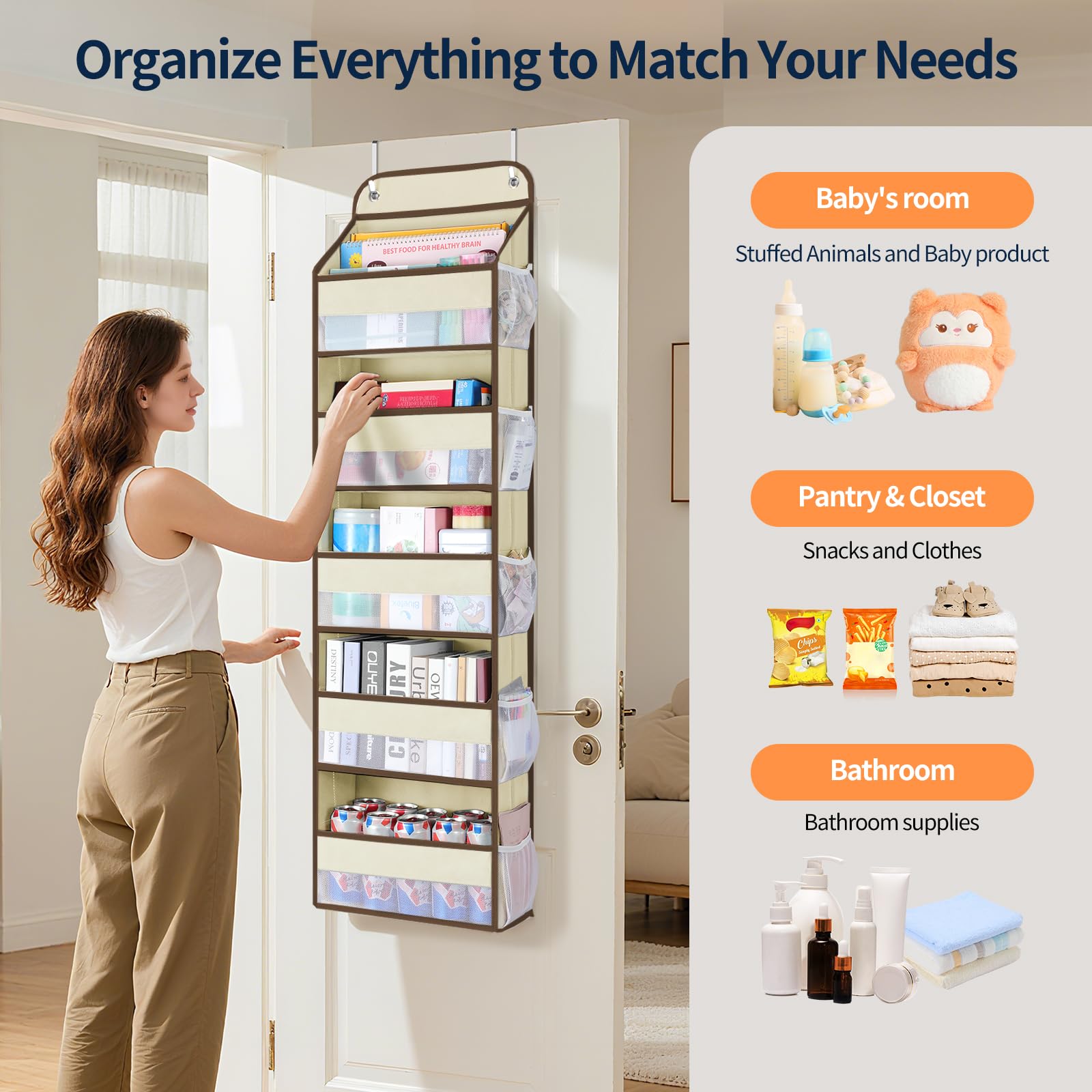 Over The Door Organizer Storage