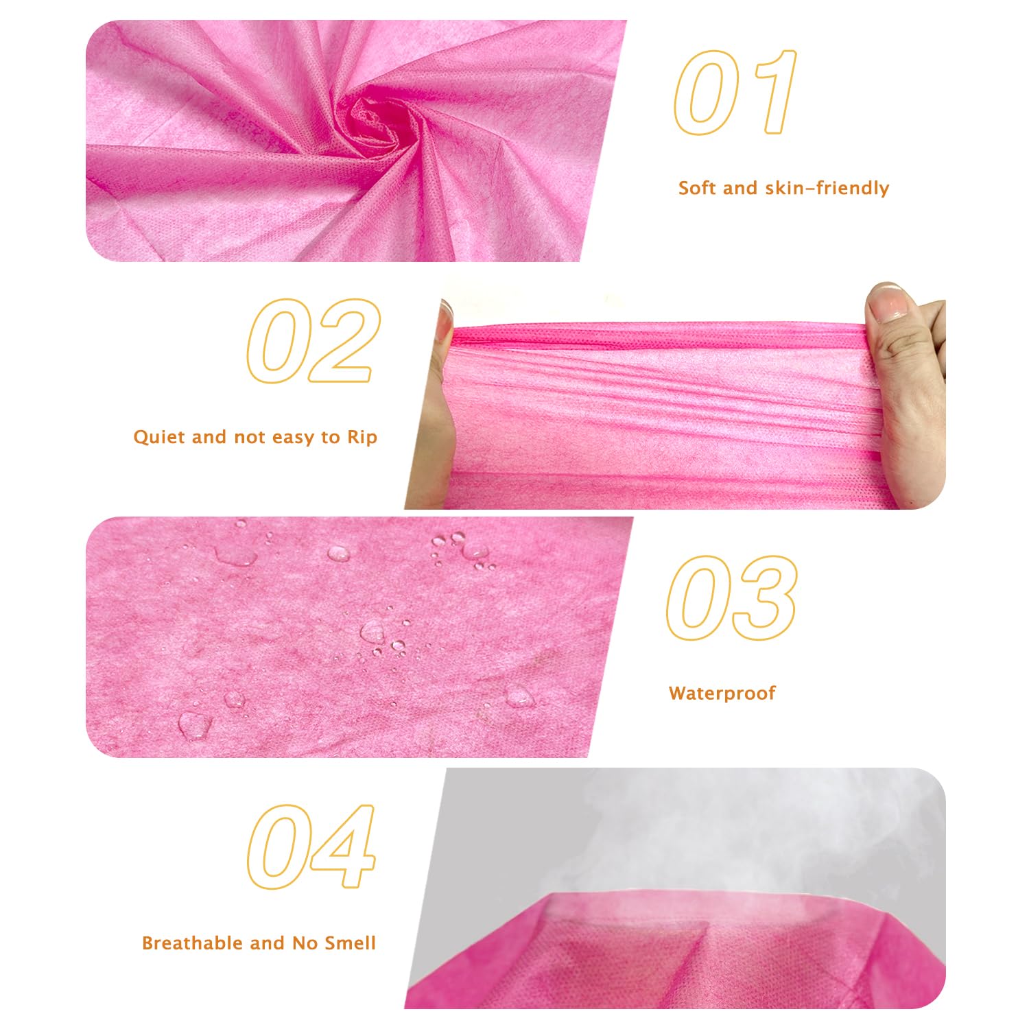 100Pcs Disposable Massage Table Sheets 31" x 71" Non