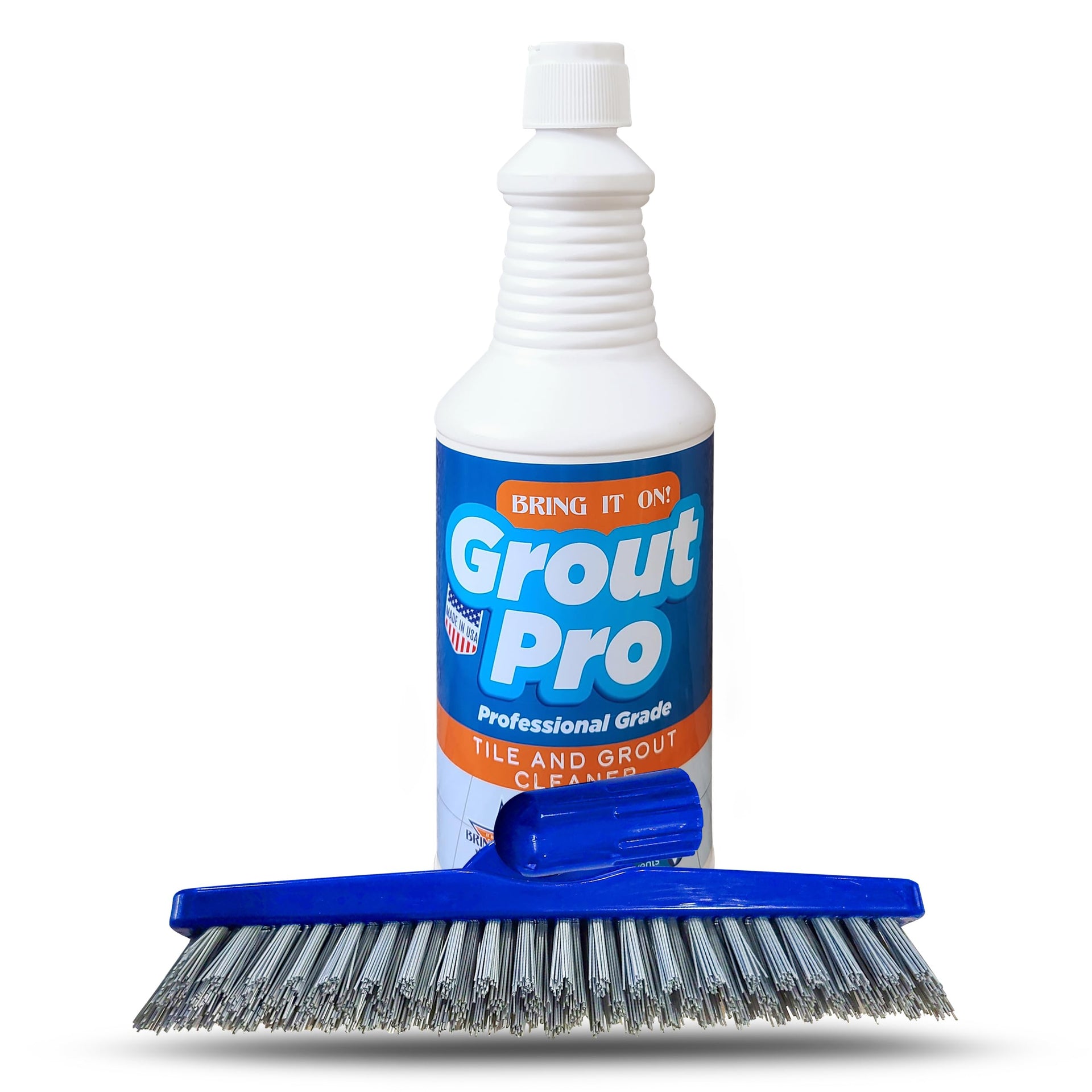 Bring It On Grout Cleaner with Grout Cleaning Brush (32 Fl Oz)