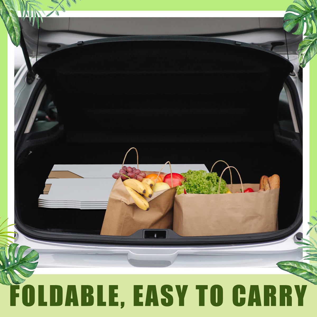 10 Pack 30 Gallon Corrugated Cardboard Trash Cans Bulk for Events Parties Disposable and Reusable Cans Bottle Recycling Bins with 20 Garbage Bags White Garbage Boxes for Outdoor Events (10 Count)