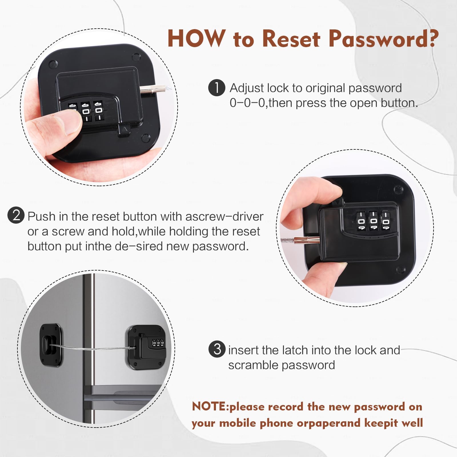 Refrigerator Lock (3 Count)