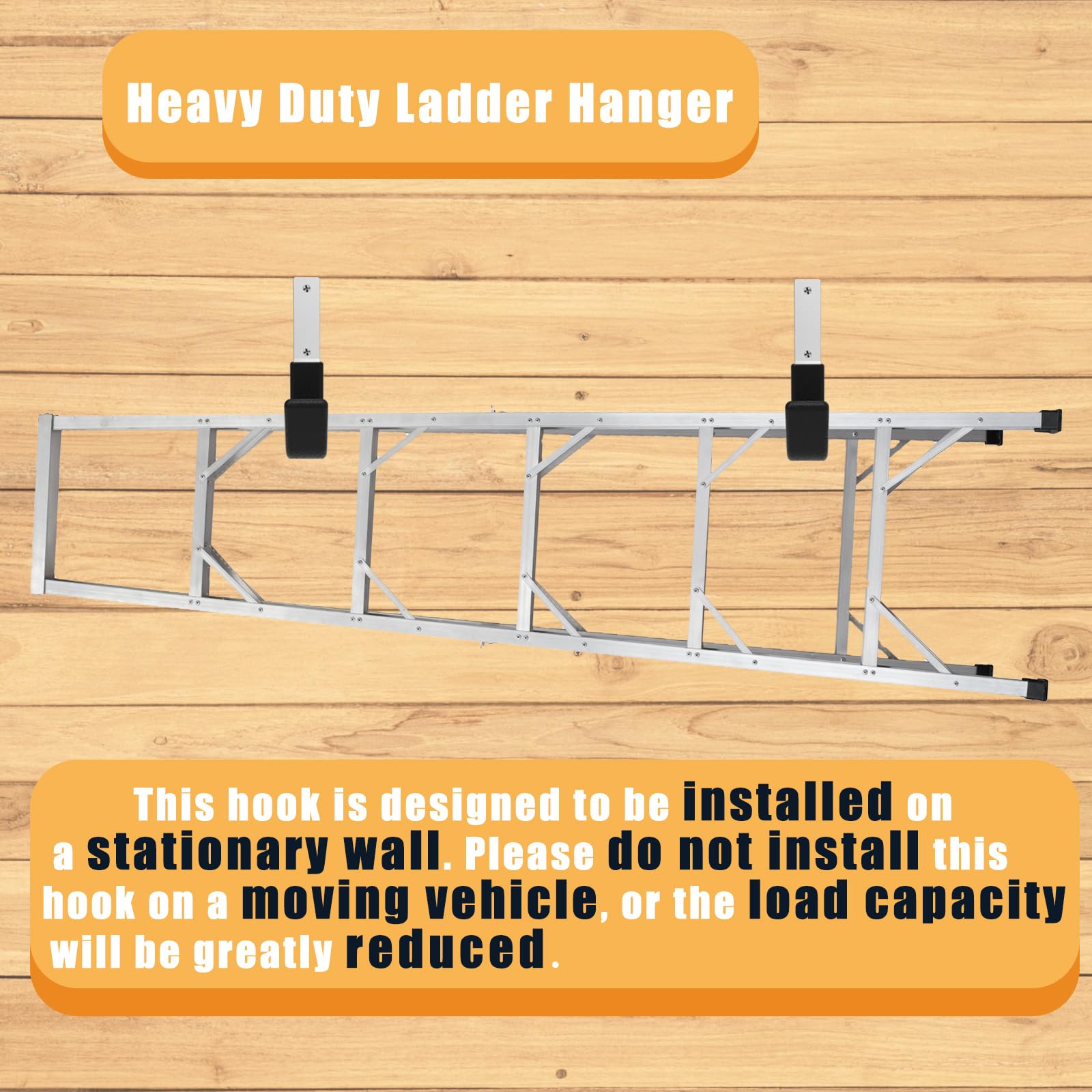 Heavy Duty Utility Hooks for Wall Mount (2 Count)